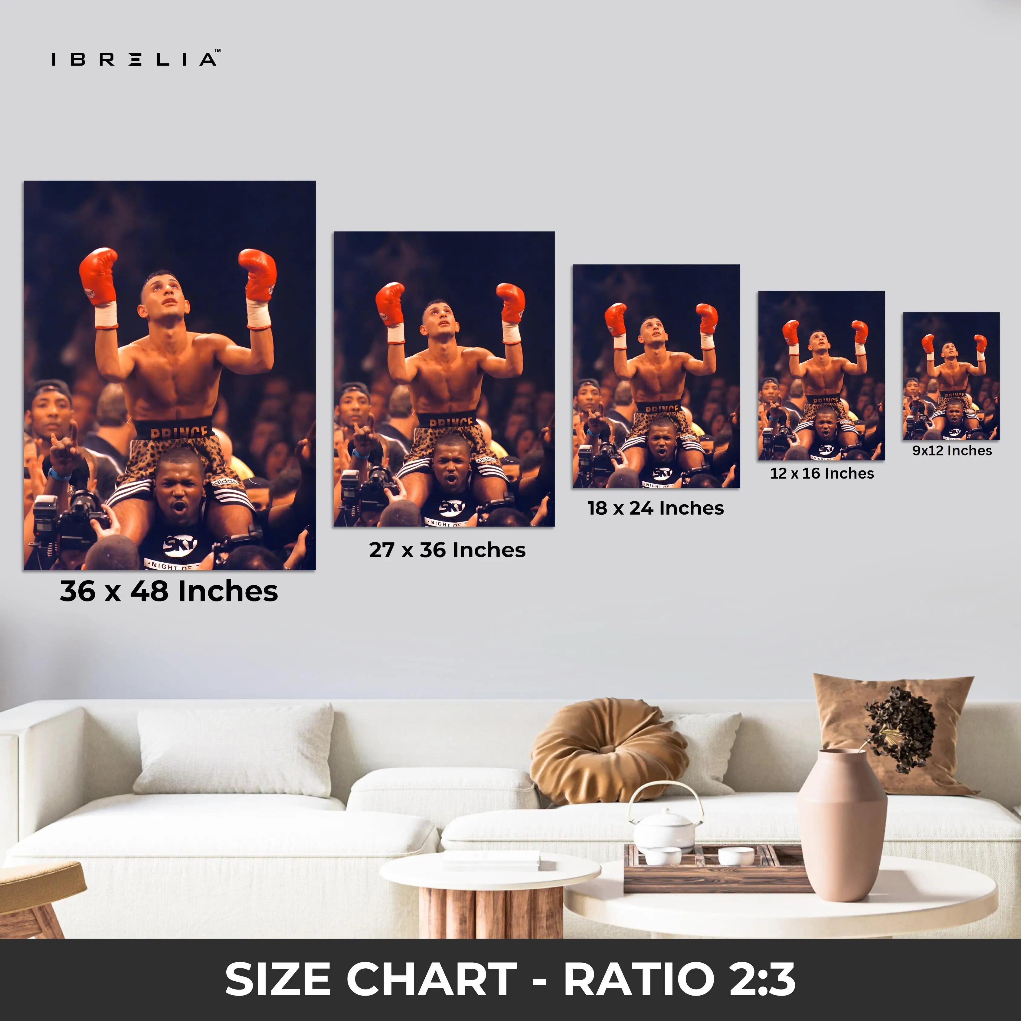Prince Naseem Hamed Wall Art – The Legend of the Ring Edition | IBRELIA™ IBRELIA