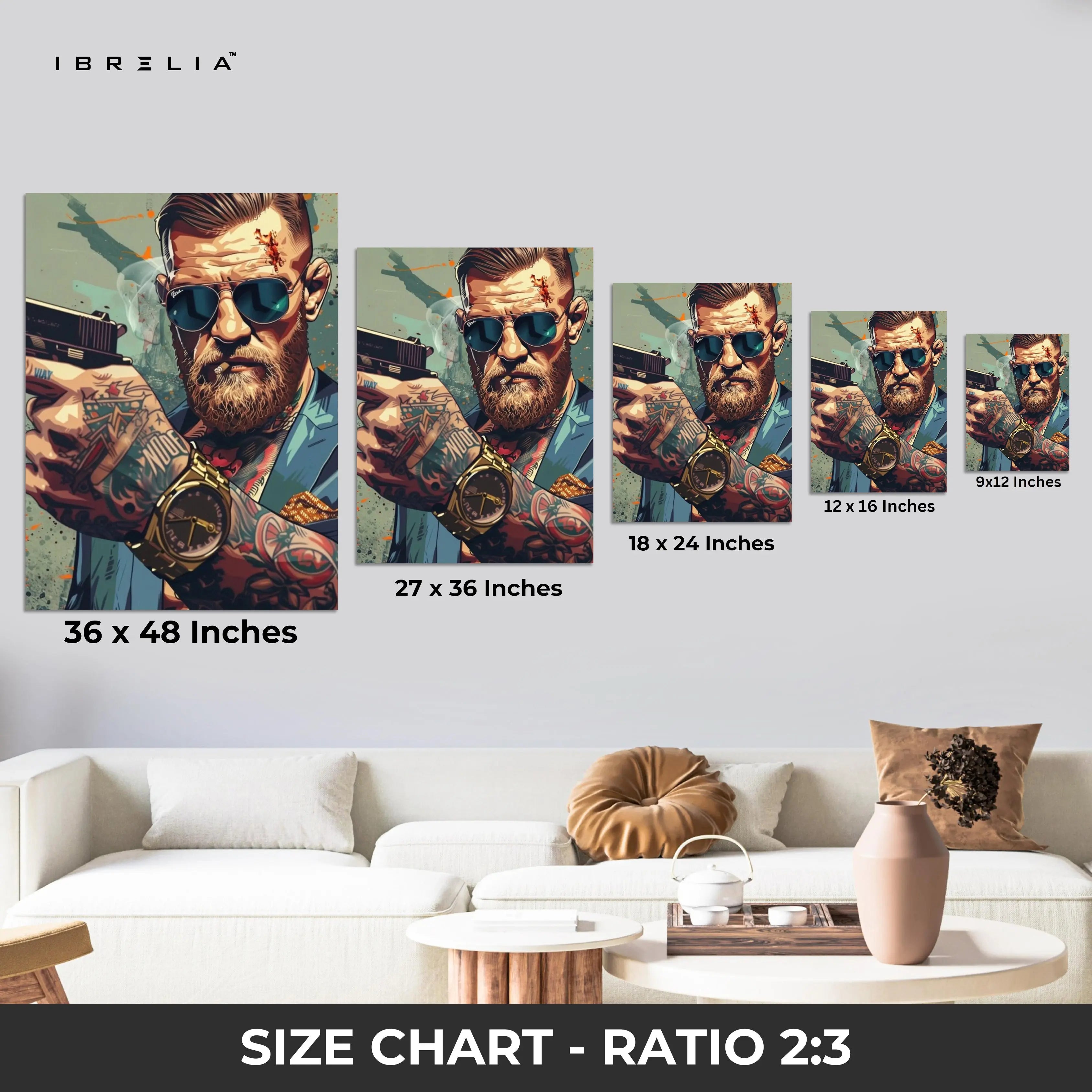 The Outlaw Wall Frame | 4K Ultra Wrap Frame Wall Art in Pakistan | IBRELIA™ IBRELIA