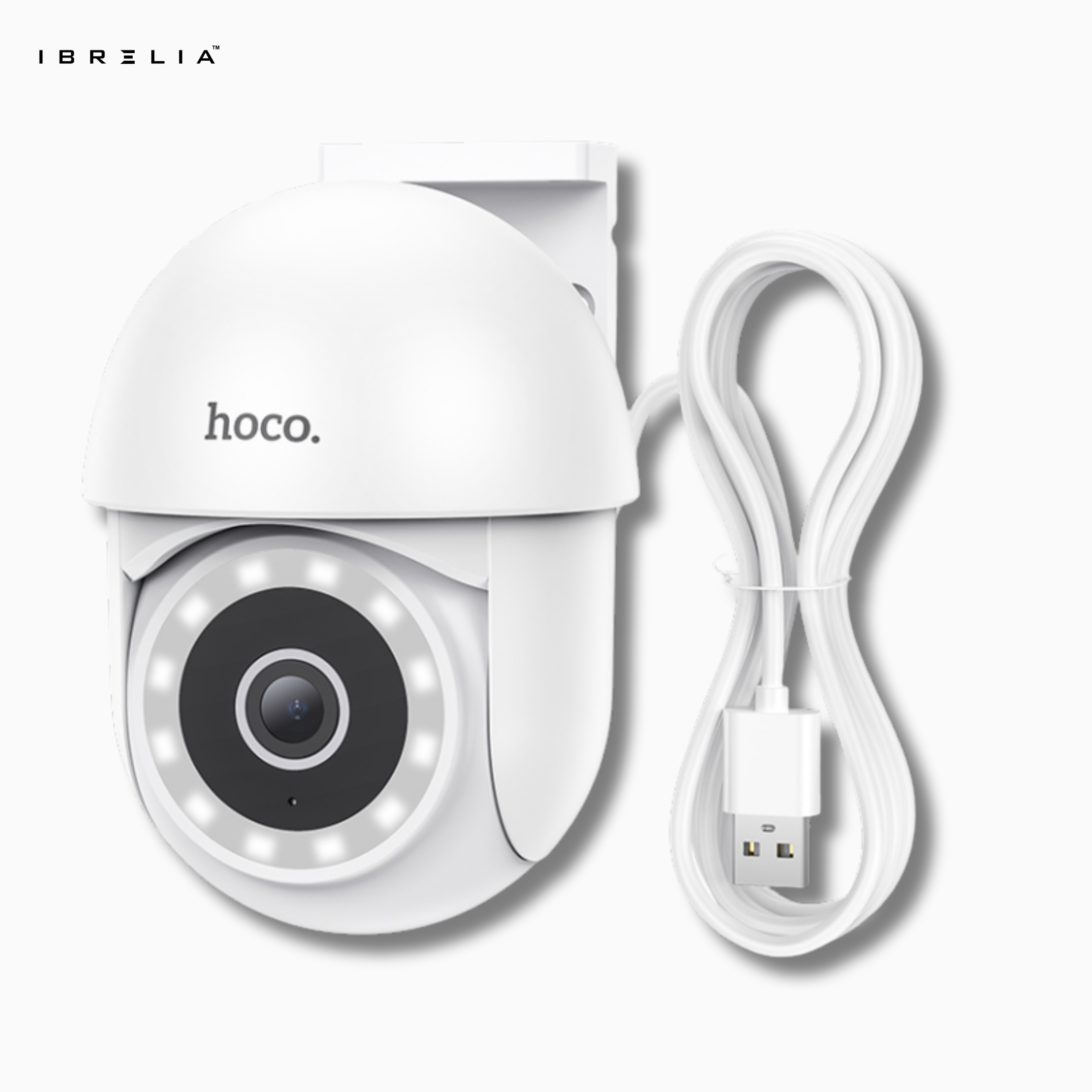 HOCO D2 Outdoor PTZ Full-Color Smart Camera – 3MP 2304×1296 | IBRELIA™ IBRELIA