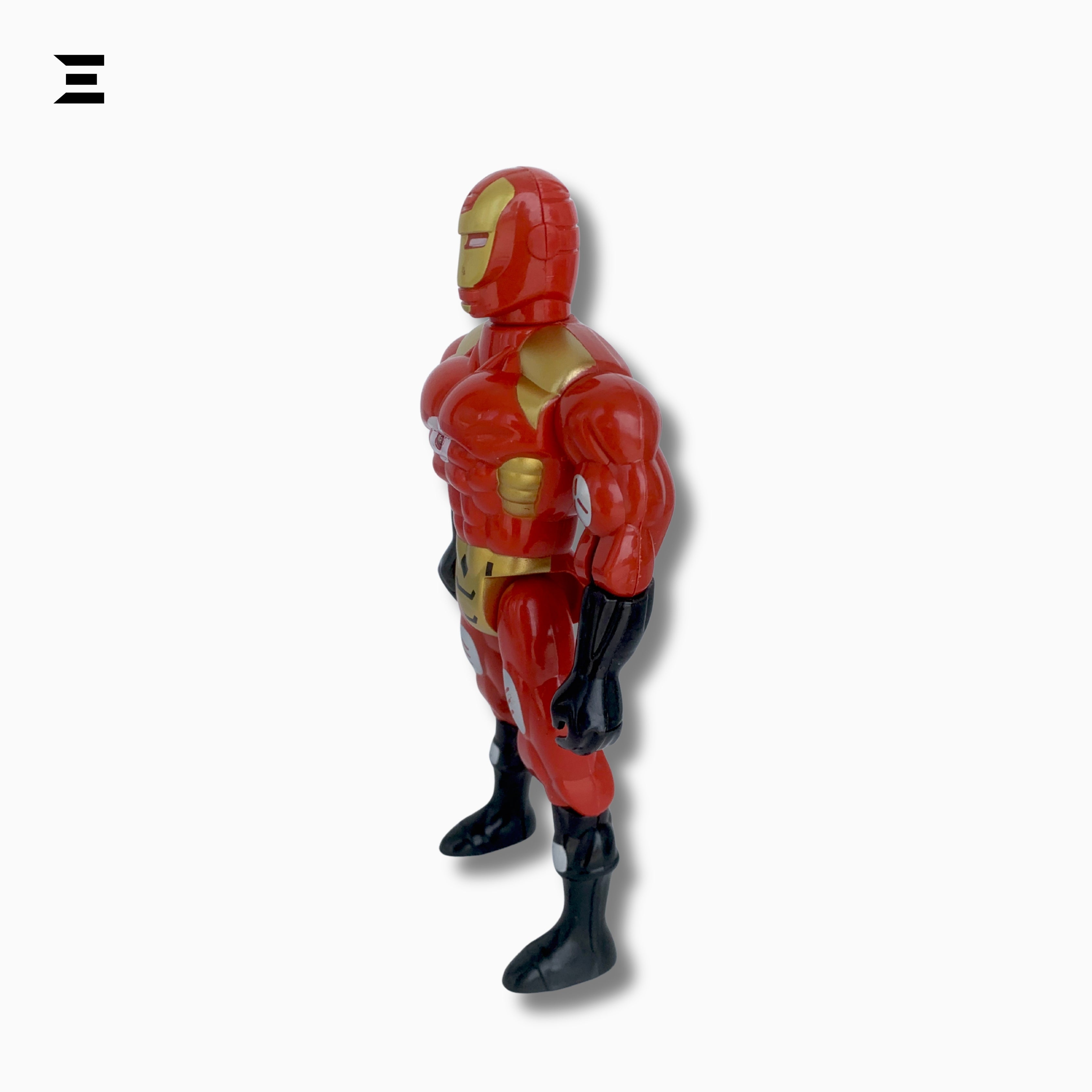Iron Man Action Figure Toy 9.5 Inch Superhero Collectible with Hammer | Avengers Style Series | IBRELIA™ IBRELIA