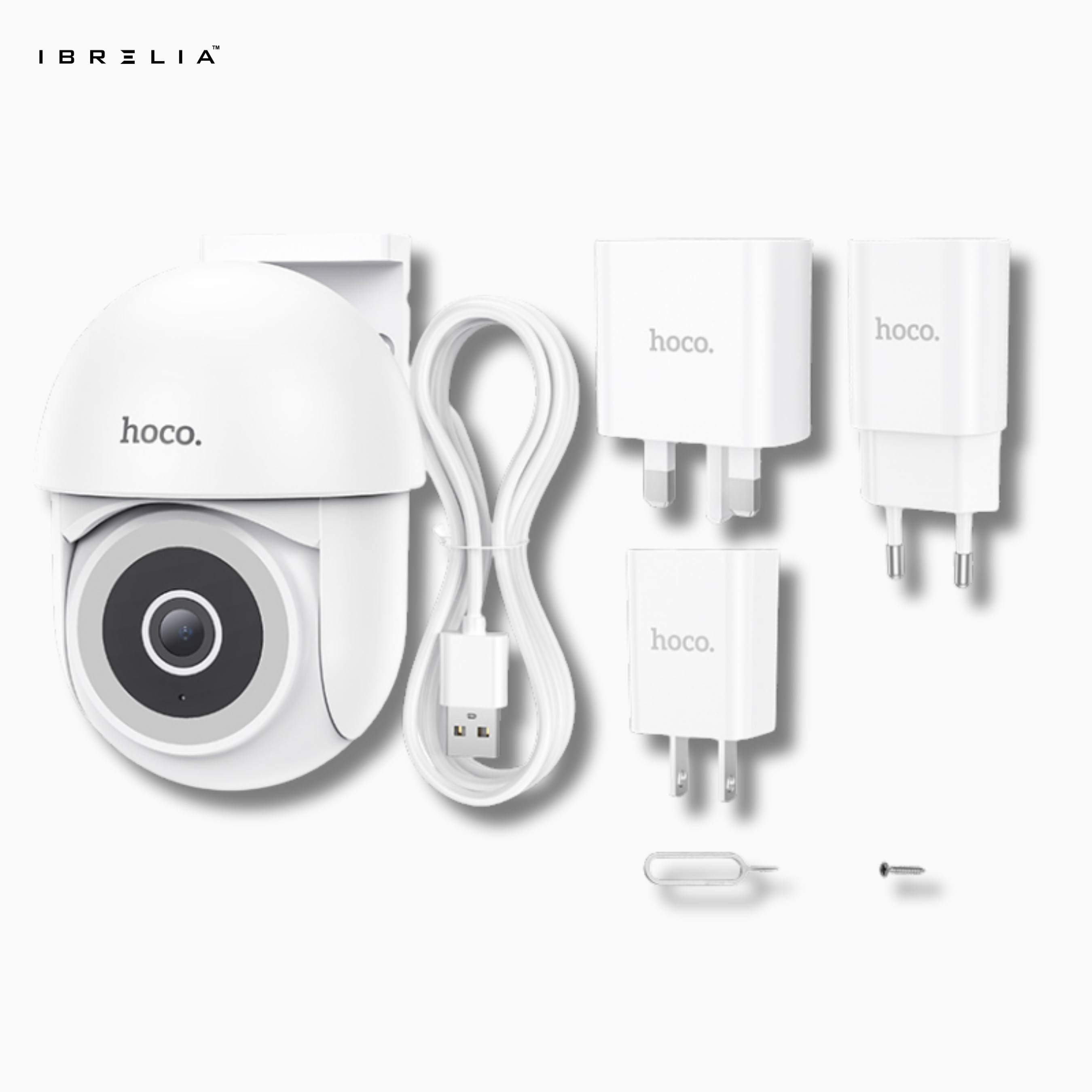 HOCO D2 Outdoor PTZ Full-Color Smart Camera – 3MP 2304×1296 | IBRELIA™ IBRELIA