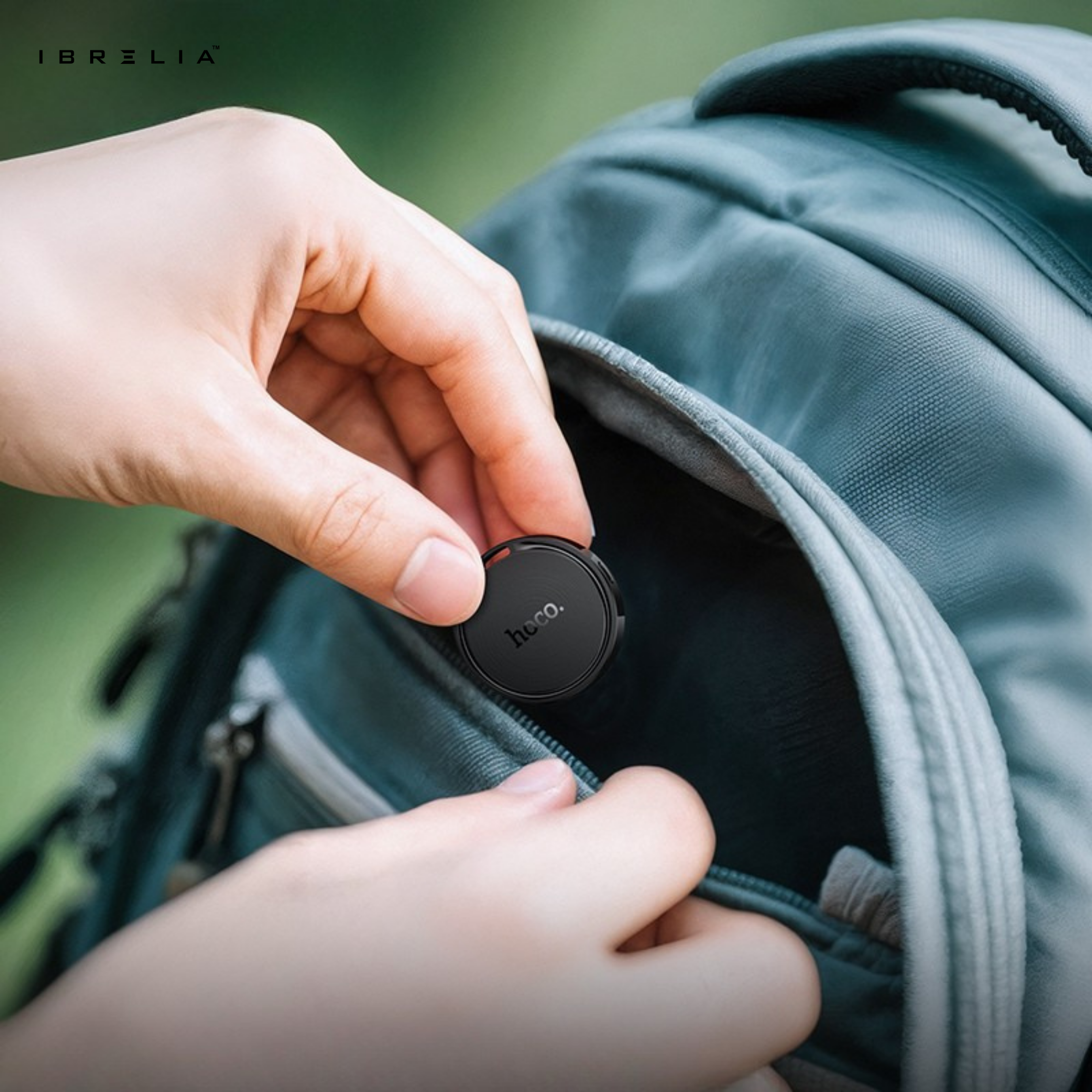 HOCO E96A Smart Finder – Works with Google Find My Device | Anti-Lost Bluetooth Tracker | IBRELIA™