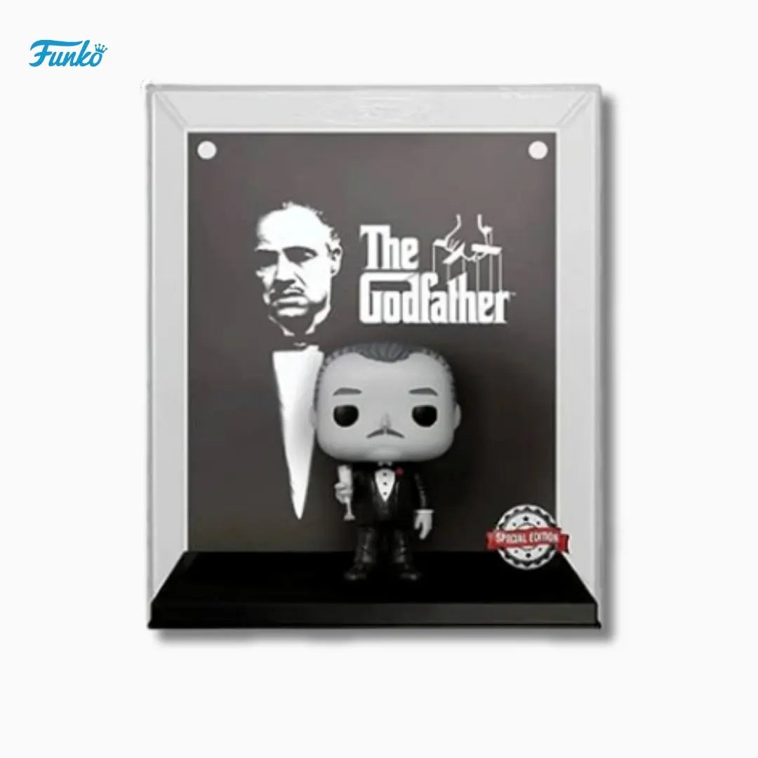 Funko Pop! Movies: The Godfather – Vito Corleone (#02) 50th Anniversary Special Edition – Deluxe Vinyl Figure IBRELIA