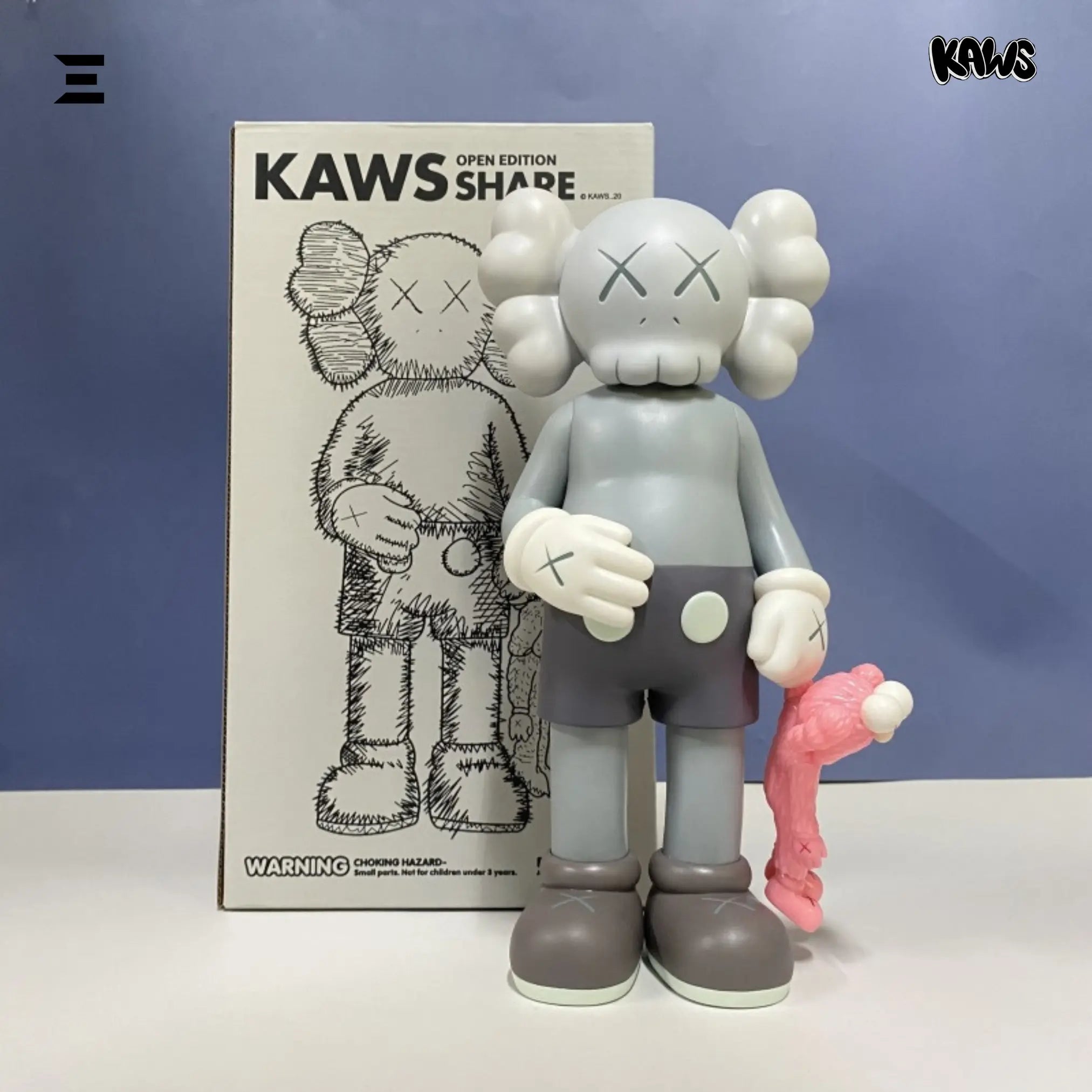 KAWS Open Edition Share – KAWS - 20 31cm Vinyl Art Figure - IBRELIA