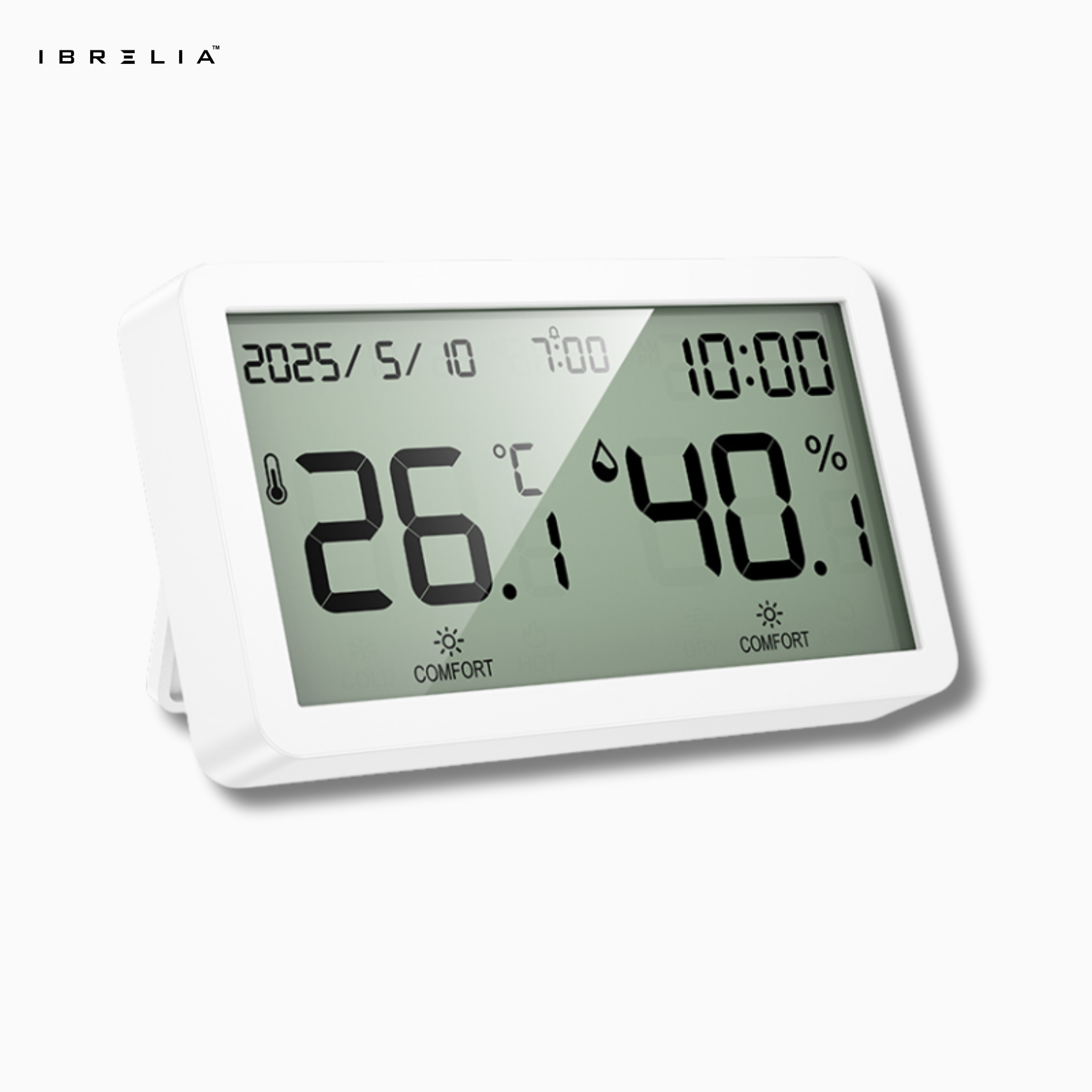HOCO HX42 – 5-in-1 High Precision Thermo-Hygrometer Alarm Clock | IBRELIA™