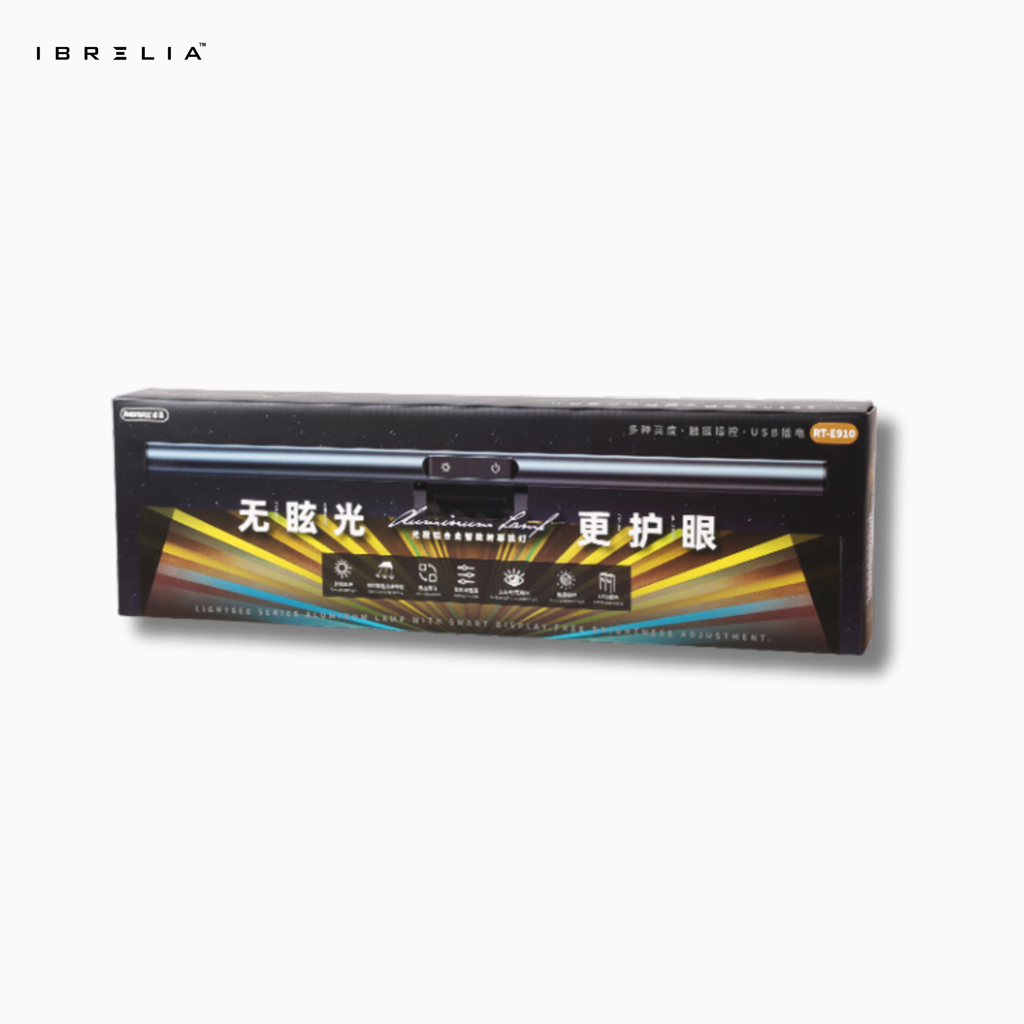 REMAX Lightsee Series Aluminum Screen Lamp RT-E910 | Anti-Glare Monitor Light Bar | USB Powered | IBRELIA™