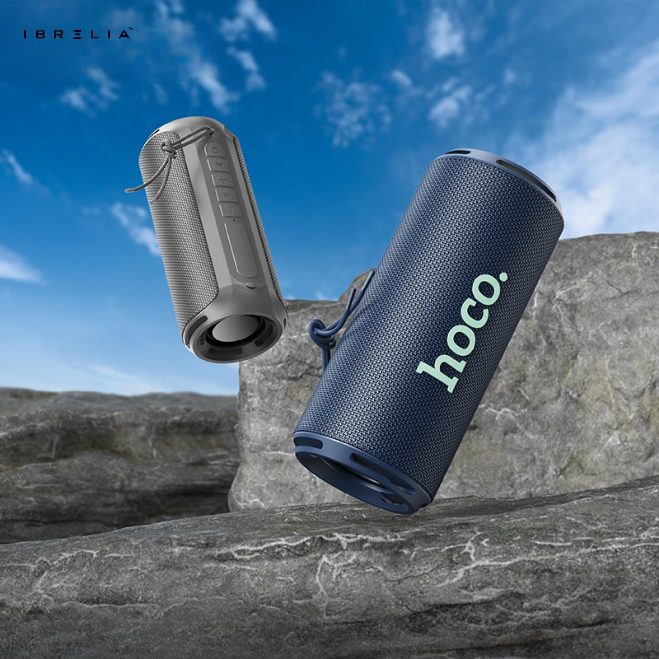 HOCO HC27 Soundful Sports Bluetooth Speaker | 16W (8W×2) Powerful Bass | Outdoor Portable Wireless Speaker | IBRELIA™ IBRELIA