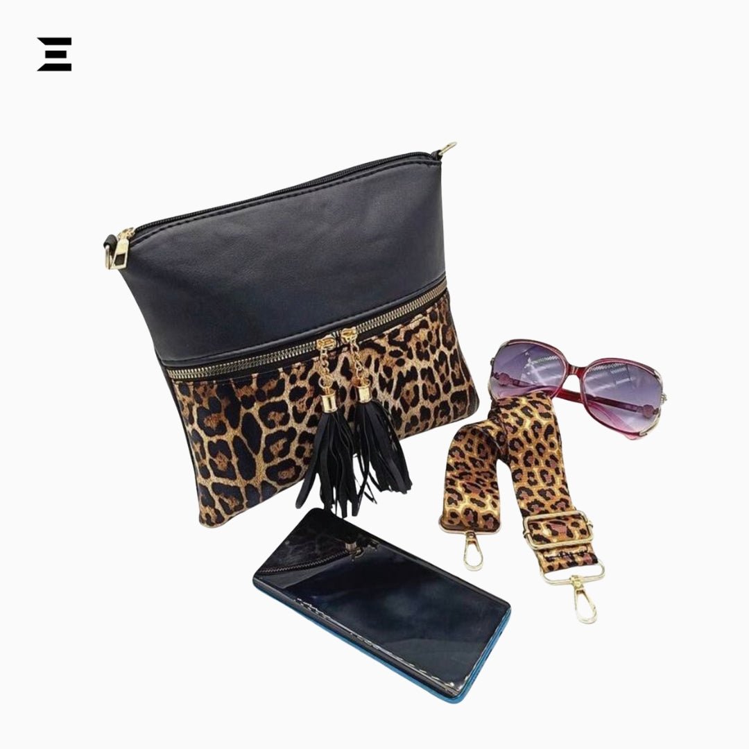 Leopard Print Cross - Body Shoulder Bag for Women | IBRELIA™ - IBRELIA