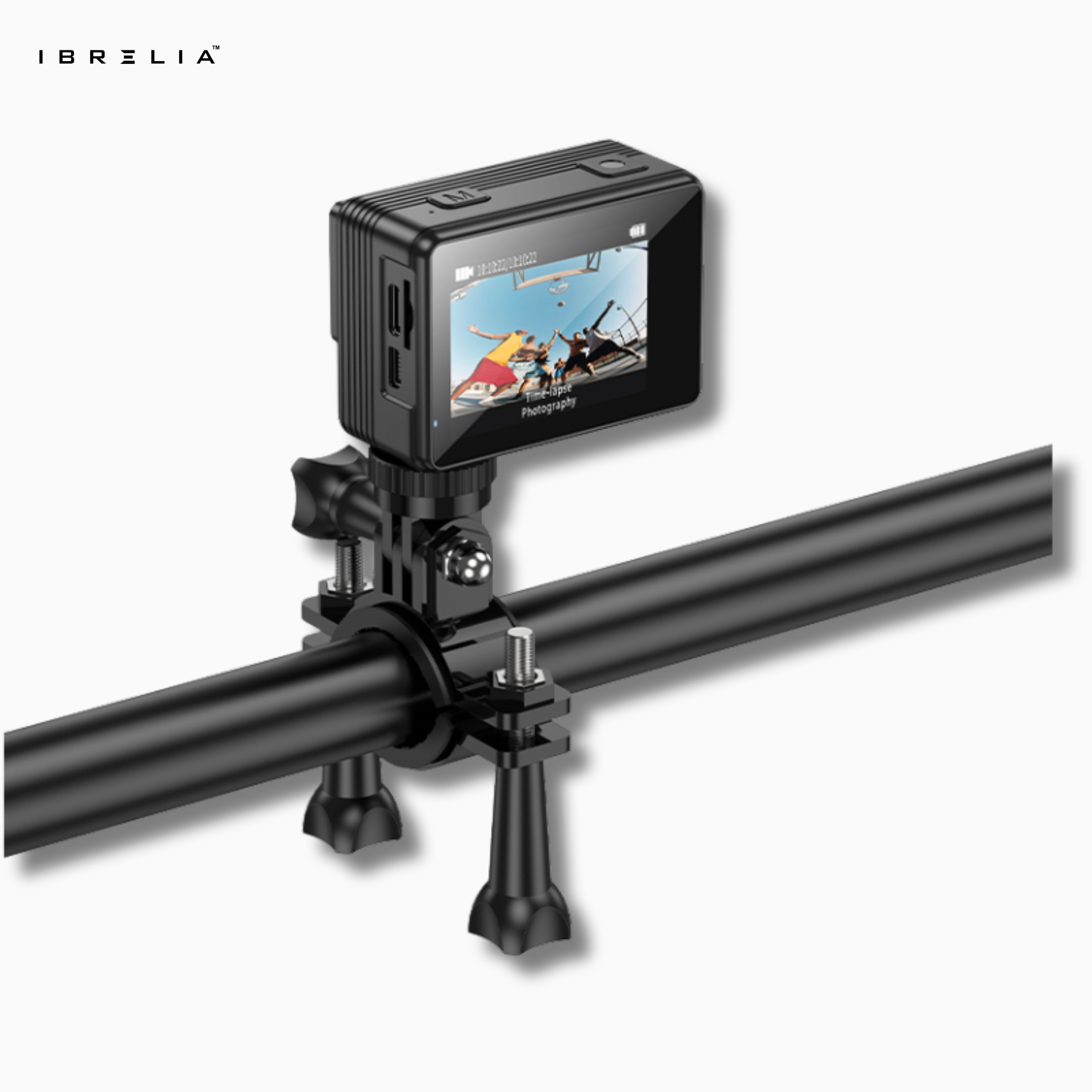 HOCO DV102 4K Sports Action Camera – 12MP Anti-Shake | IBRELIA™