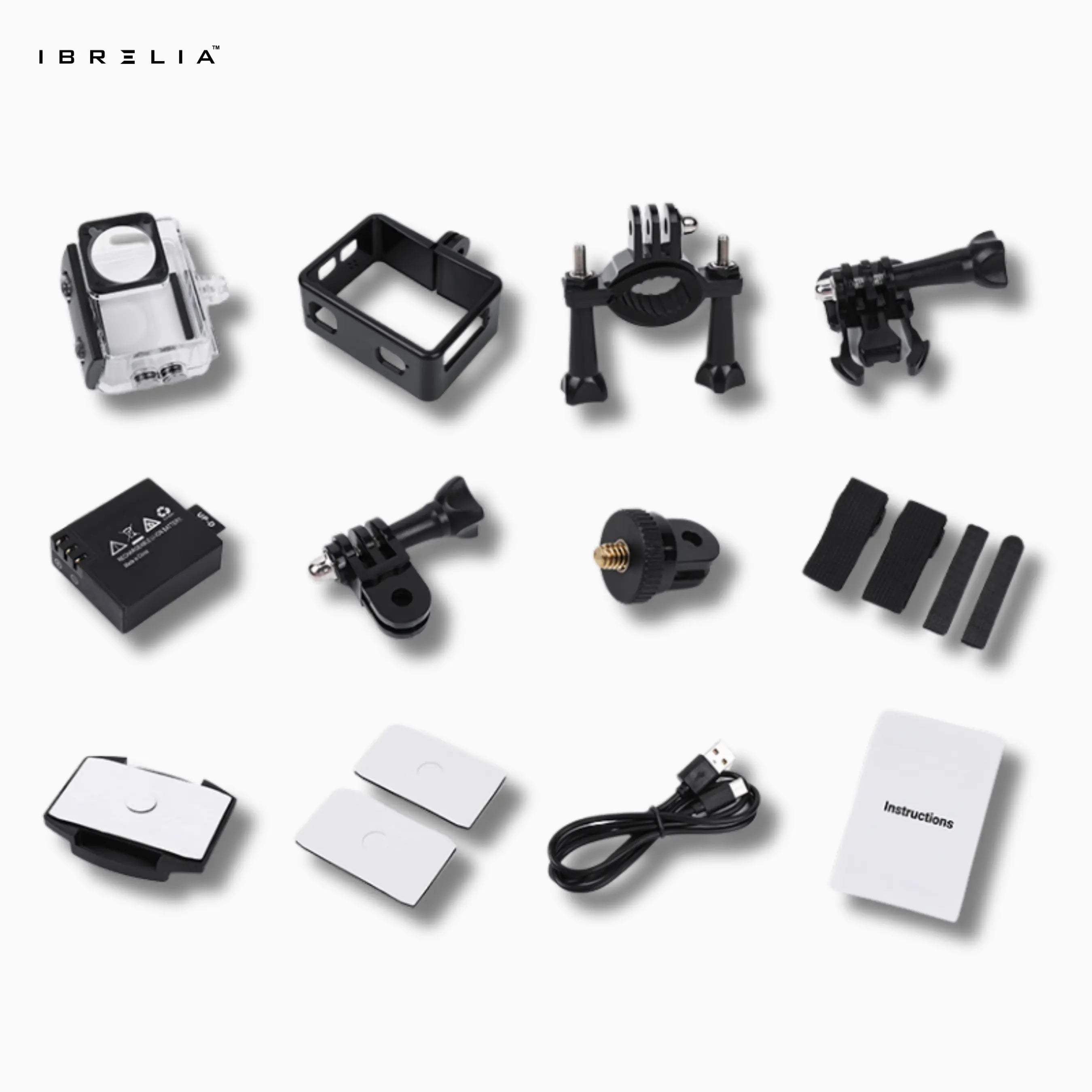HOCO DV102 4K Sports Action Camera – 12MP Anti-Shake | IBRELIA™ IBRELIA