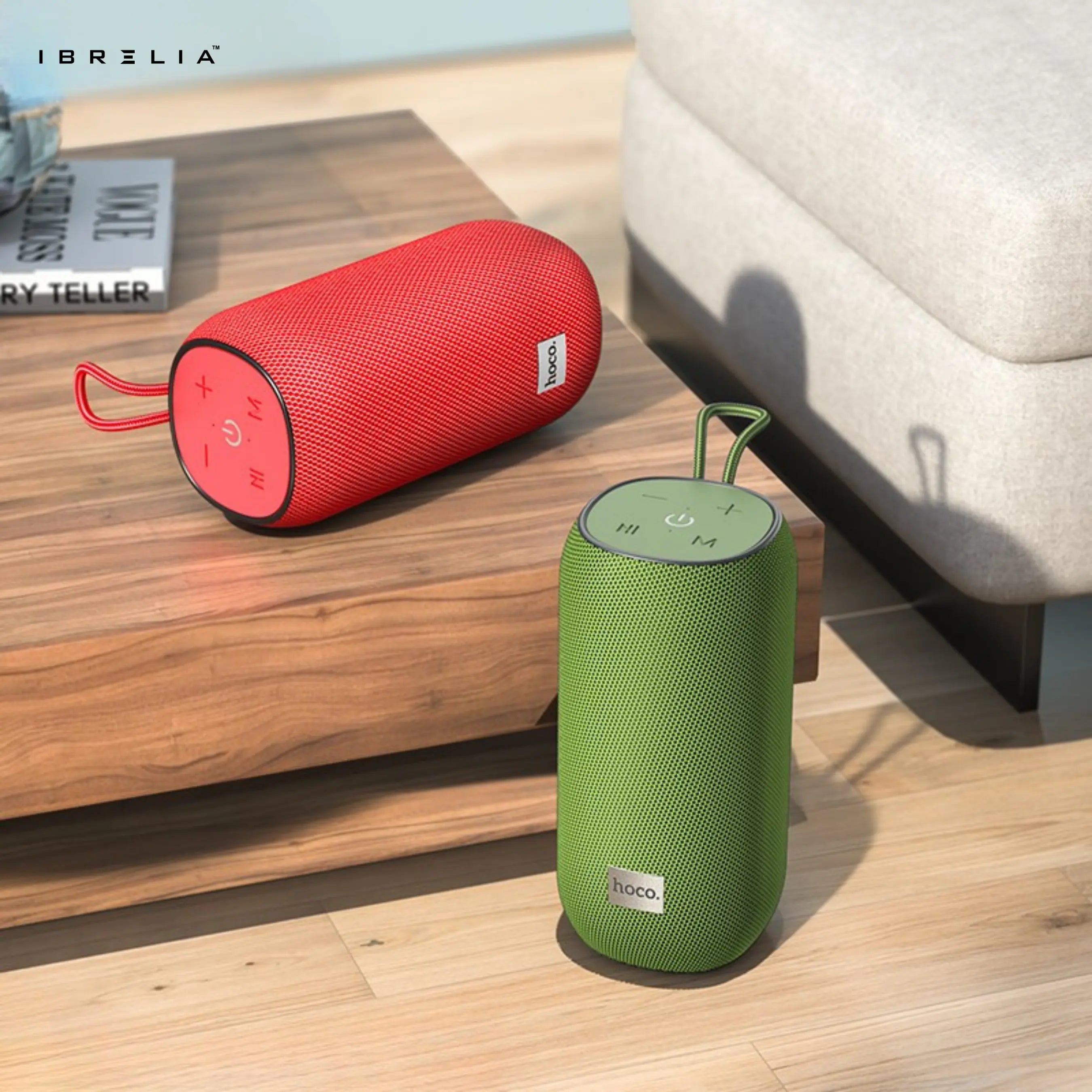 HOCO HC10 Sonar Sports BT Speaker – 5W Portable Wireless Speaker with TWS & Multi-Mode Playback | IBRELIA™ IBRELIA