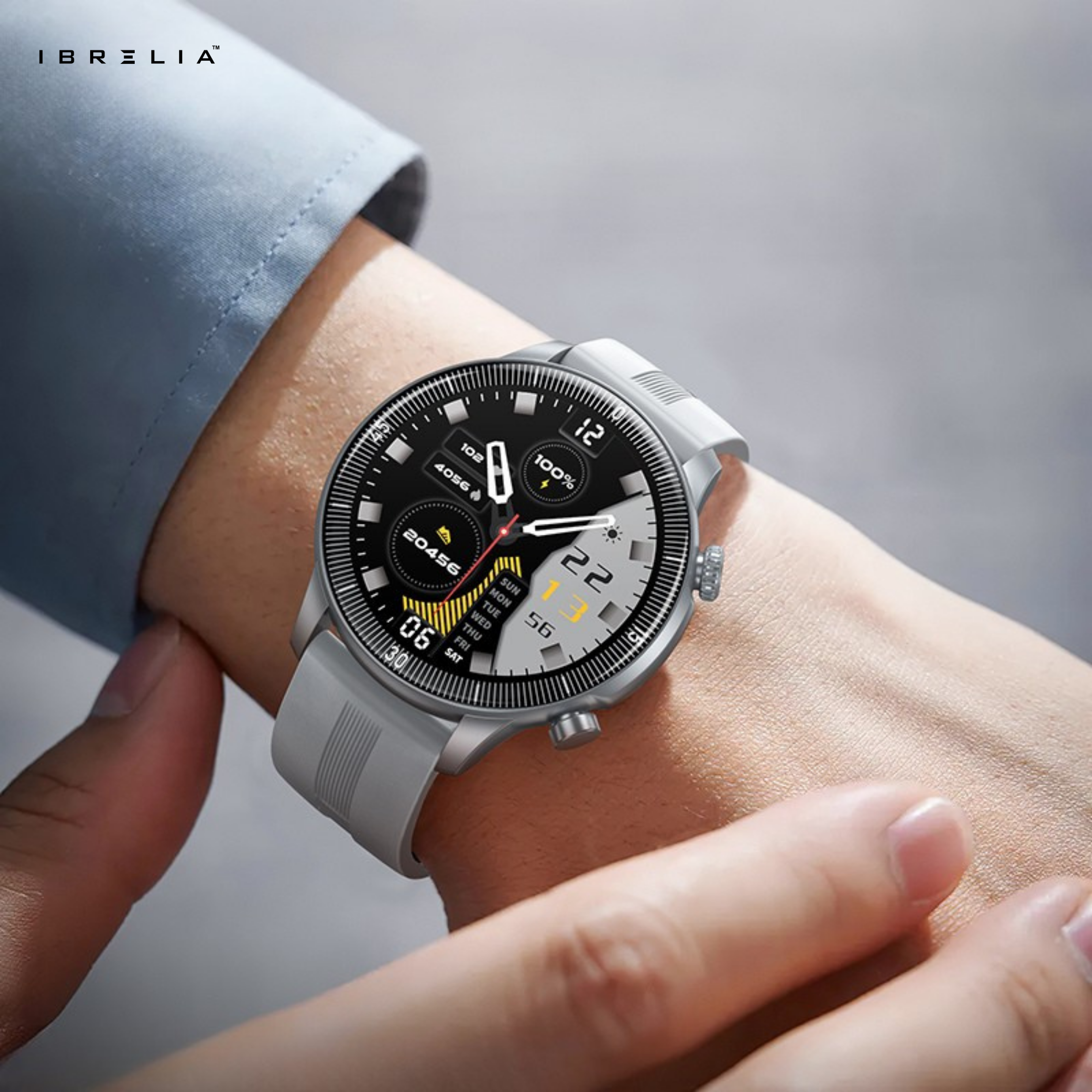 HOCO Y31 Smart Sports Watch (Calling Version) – 1.46" HD Display, BT Calling, Fitness Tracking | IBRELIA™