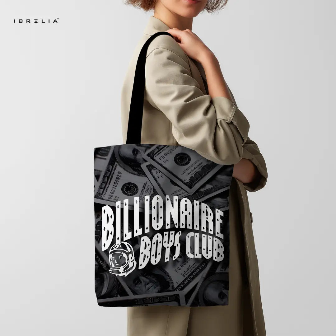 IBRELIA™ Billionaire Boys Club Money Tote Bag – Premium Streetwear Statement Tote IBRELIA