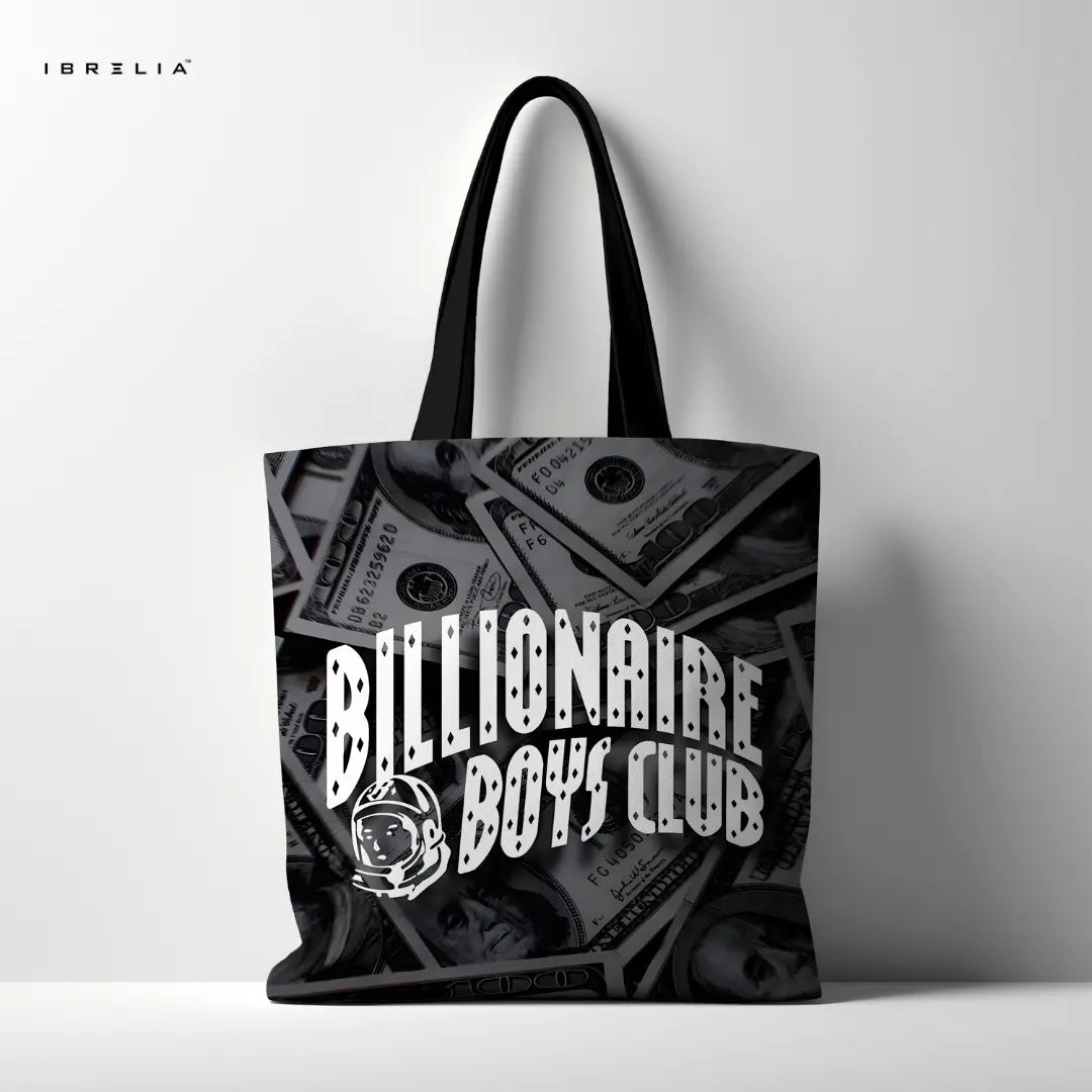 IBRELIA™ Billionaire Boys Club Money Tote Bag – Premium Streetwear Statement Tote IBRELIA