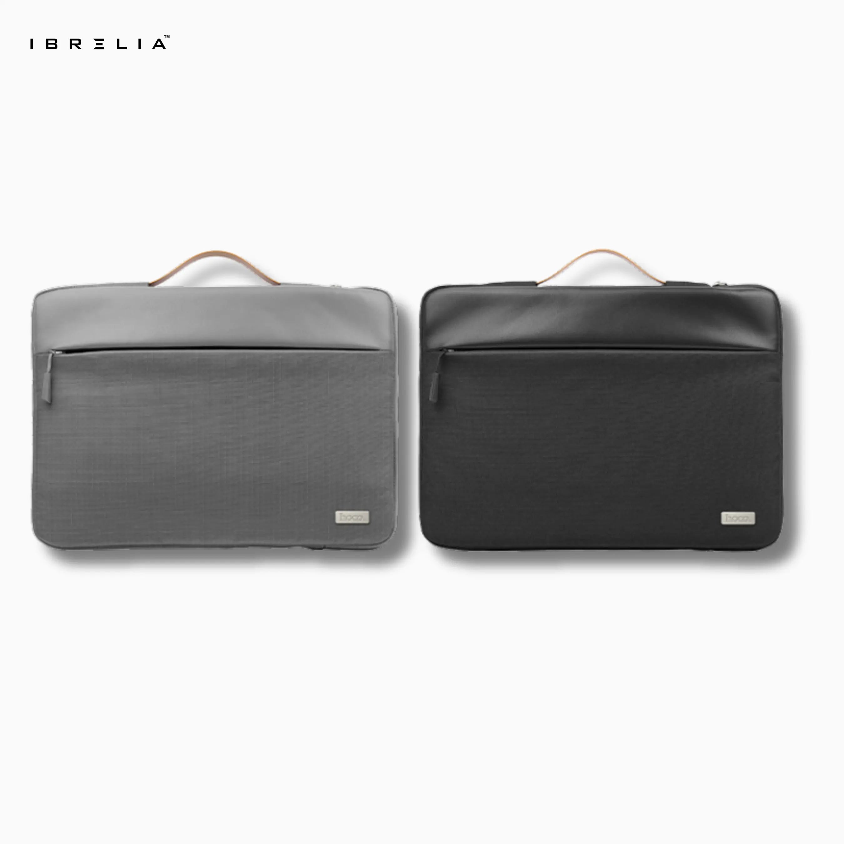 HOCO GT7 Portable Laptop Bag – 14-Inch (Mysterious Black / Space Gray) IBRELIA