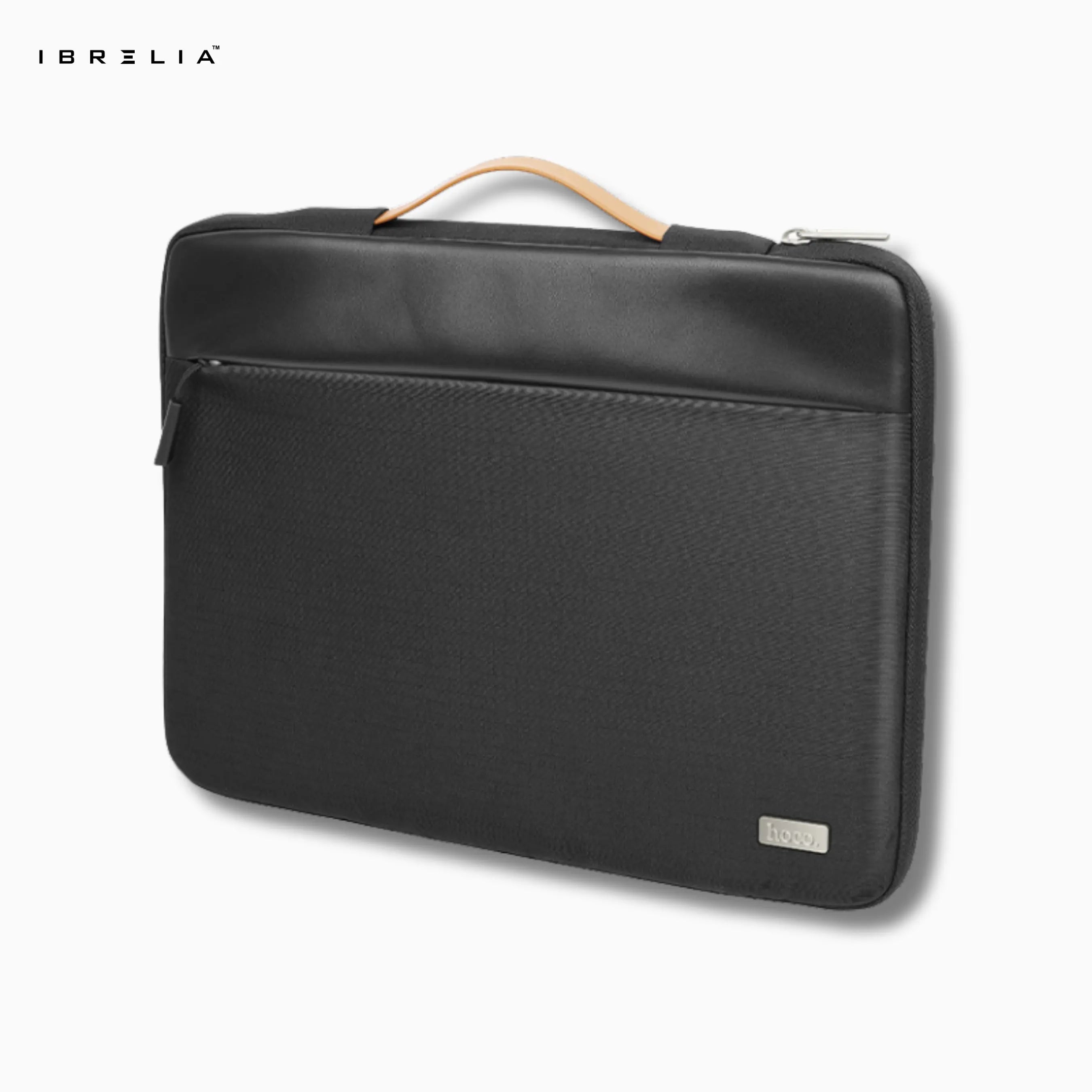 HOCO GT7 Portable Laptop Bag – 16-Inch (Mysterious Black / Space Gray) | IBRELIA™ IBRELIA
