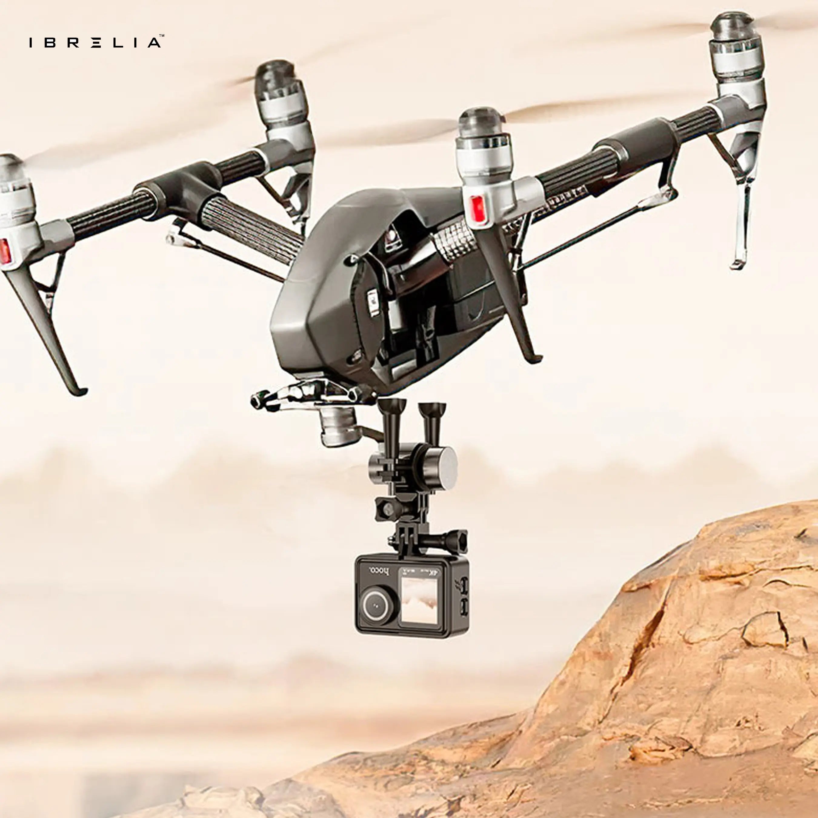 HOCO DV101 Dual-Screen 4K Sports Action Camera | IBRELIA™ IBRELIA