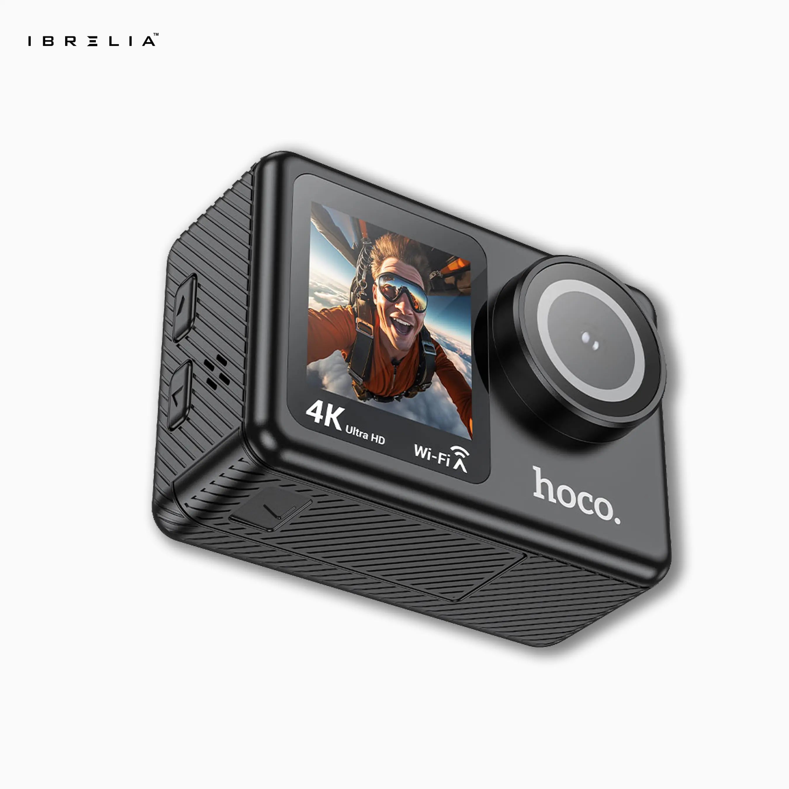 HOCO DV101 Dual-Screen 4K Sports Action Camera | IBRELIA™ IBRELIA