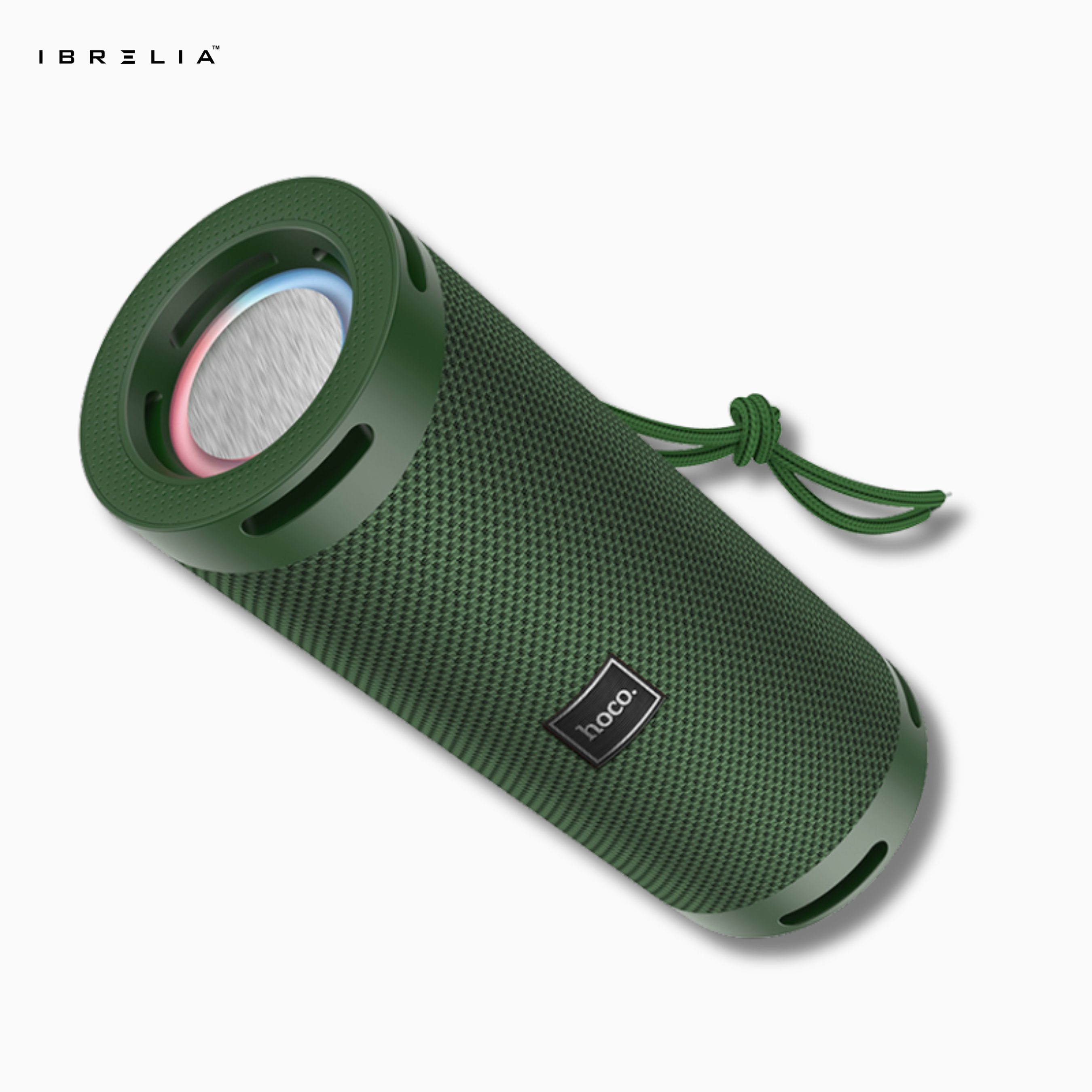 HOCO HC9 Dazzling Pulse Sports BT Speaker – Dual 5W Portable Wireless Speaker with Ambient Lights & TWS | IBRELIA™ IBRELIA