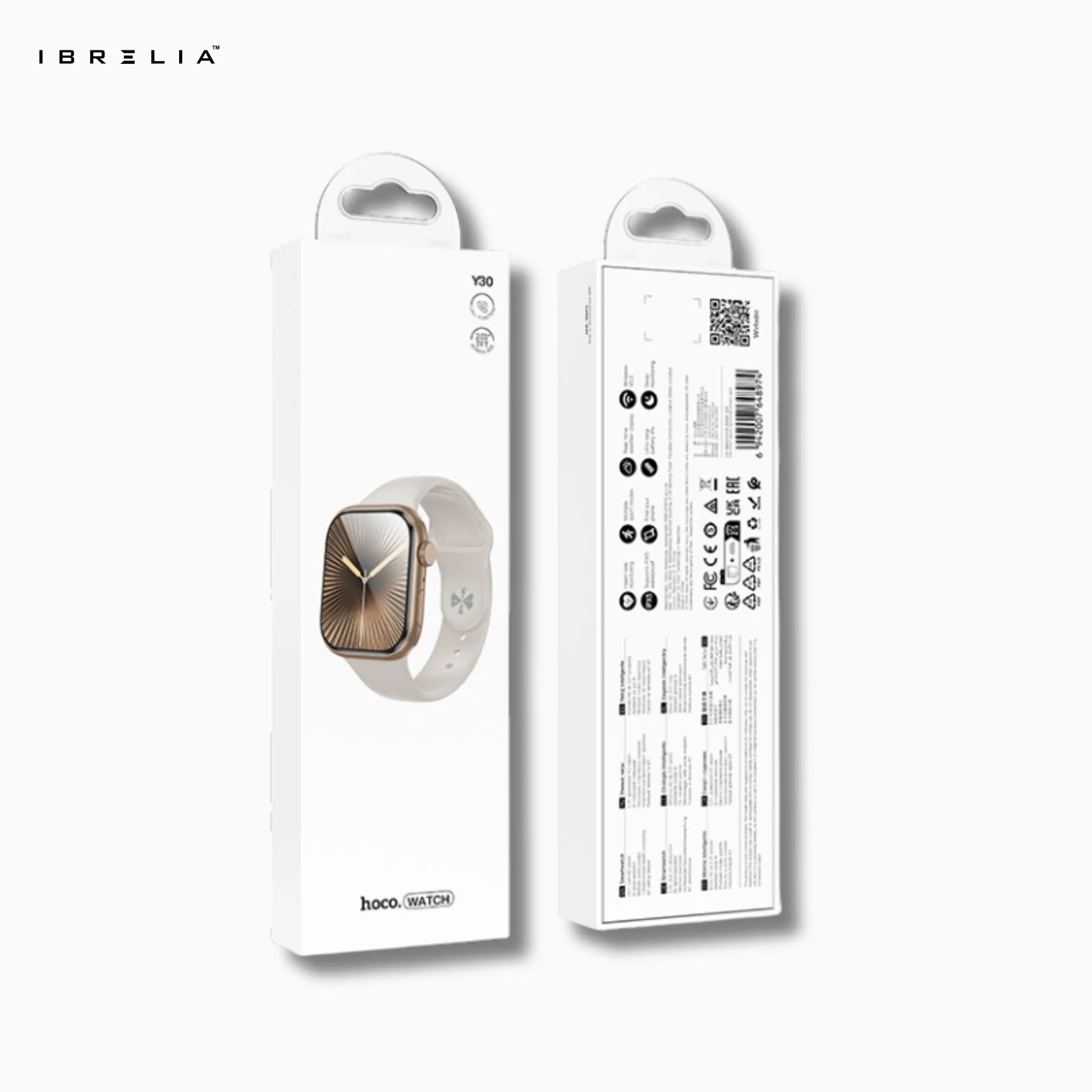 HOCO Y30 Smart Sports Watch (Call Version) – 2.0" HD Display, Bluetooth Calling, Fitness Tracking | IBRELIA™ IBRELIA