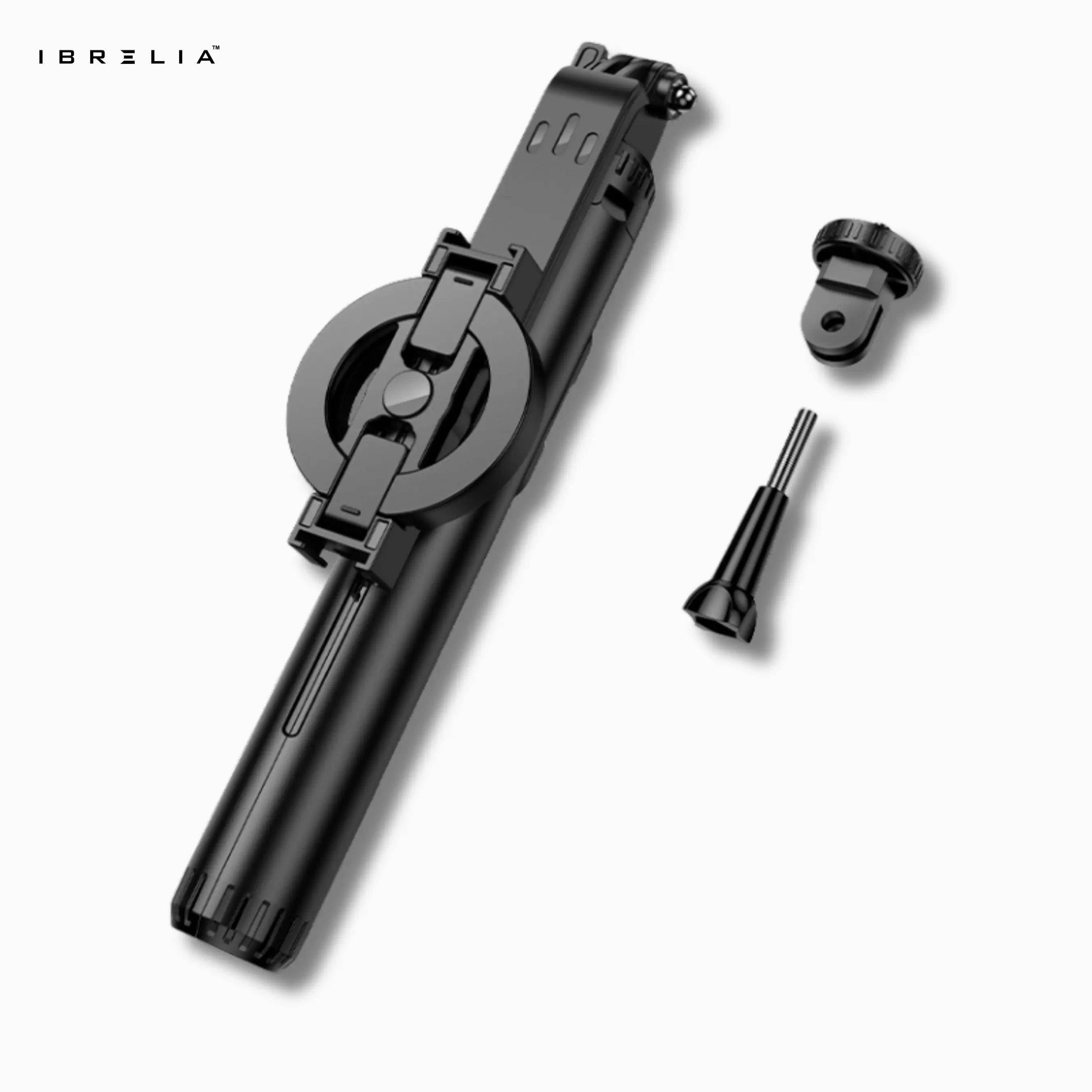 HOCO K25 Magnetic Live Broadcast Holder – 1.5m Extendable Tripod + Bluetooth Remote | IBRELIA™ IBRELIA
