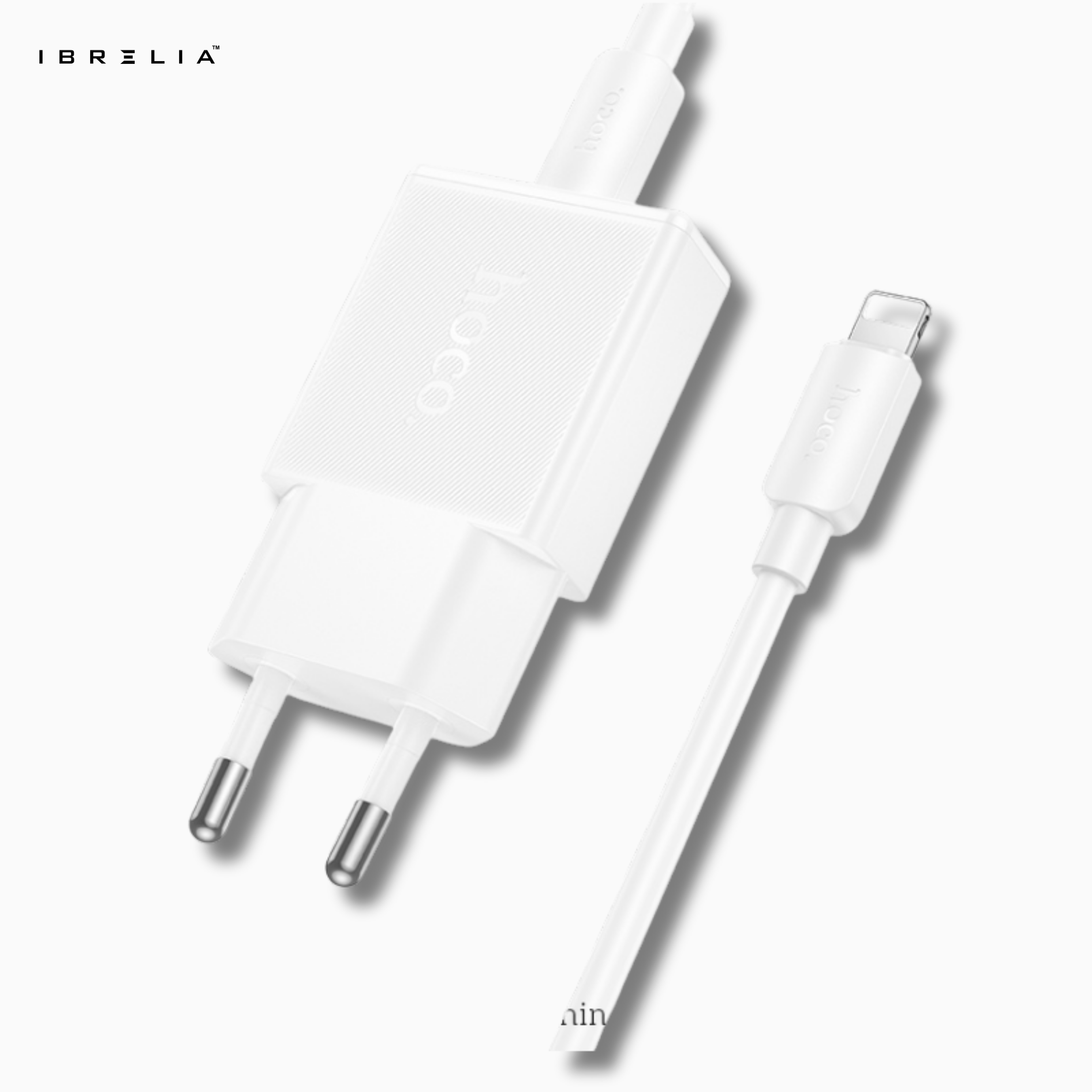 HOCO N72 MINI 20W GaN Ultra-Thin Fast Charger Set (USB-C to iPhone Cable) | IBRELIA™