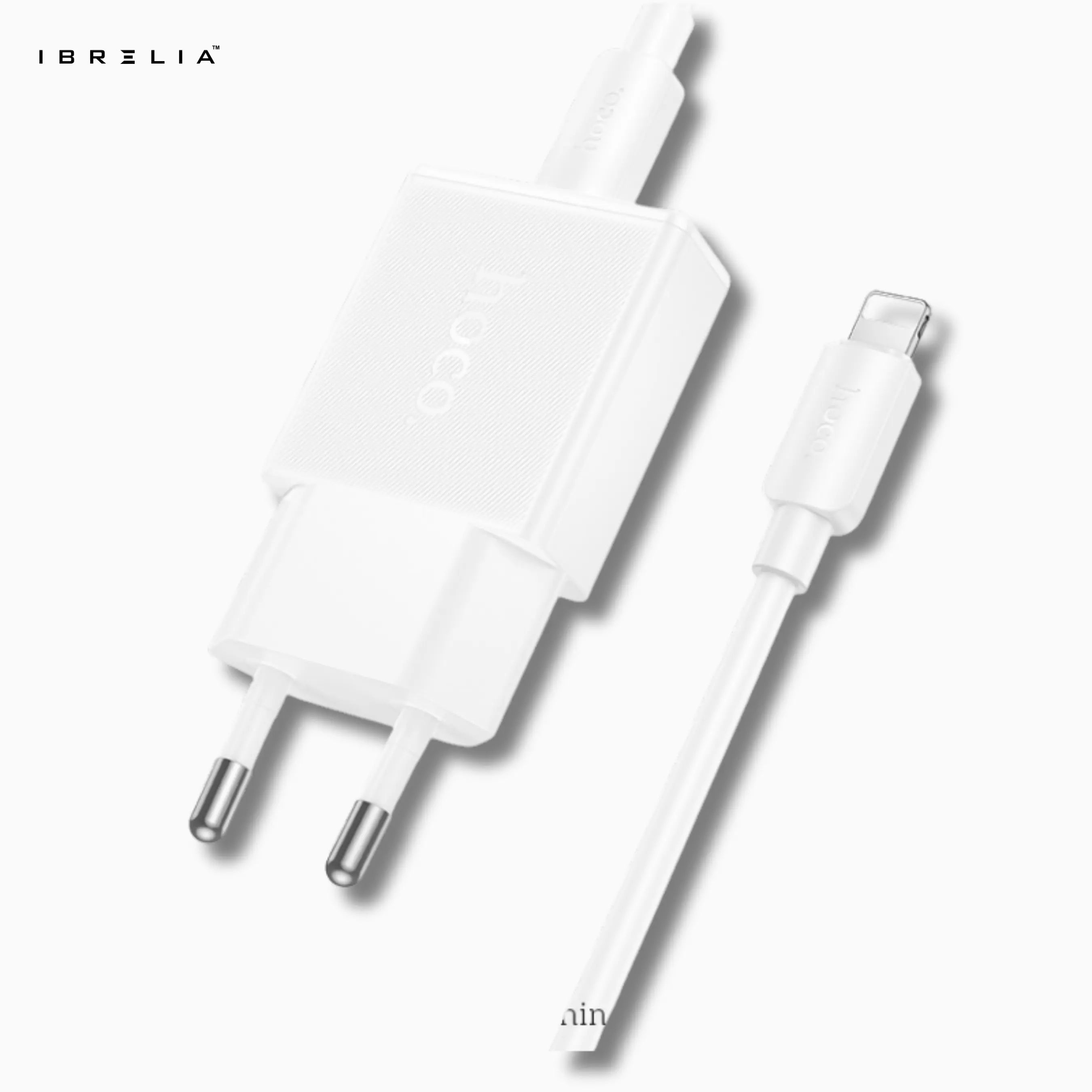 HOCO N72 MINI 20W GaN Ultra-Thin Fast Charger Set (USB-C to iPhone Cable) | IBRELIA™ IBRELIA