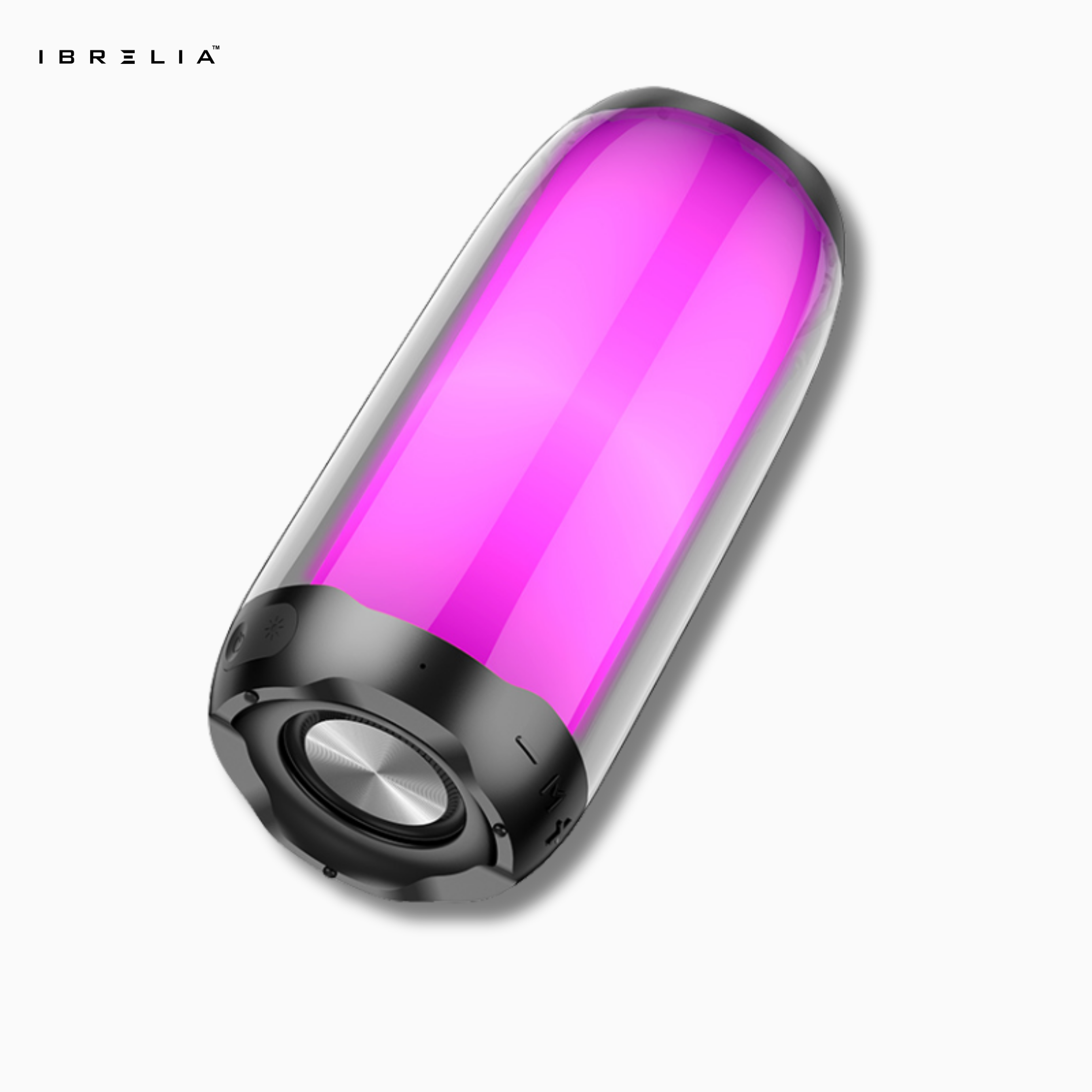 HOCO HC8 Pulsating Colorful Luminous Wireless Speaker – 10W 360° Surround Sound with RGB Lighting & TWS | IBRELIA™