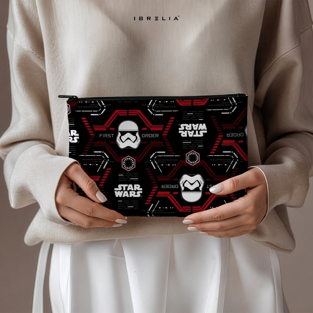 First Order Galactic Trooper Makeup & Pencil Pouch – Double-Sided Print – IBRELIA™ IBRELIA