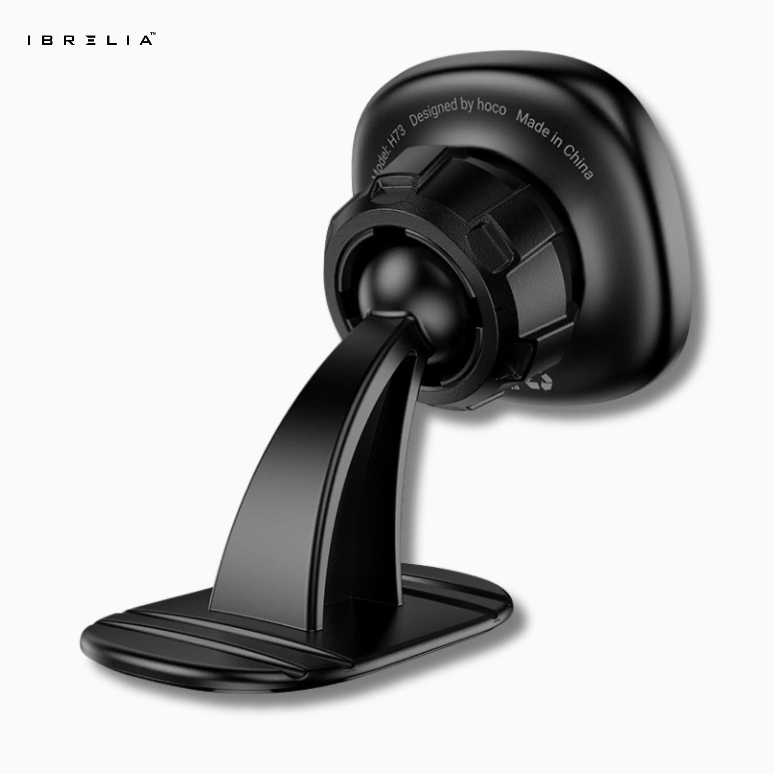 HOCO H73 Crown Magnetic Car Holder – Strong Dashboard Mount for 4.5–7 Inch Phones | IBRELIA™ IBRELIA
