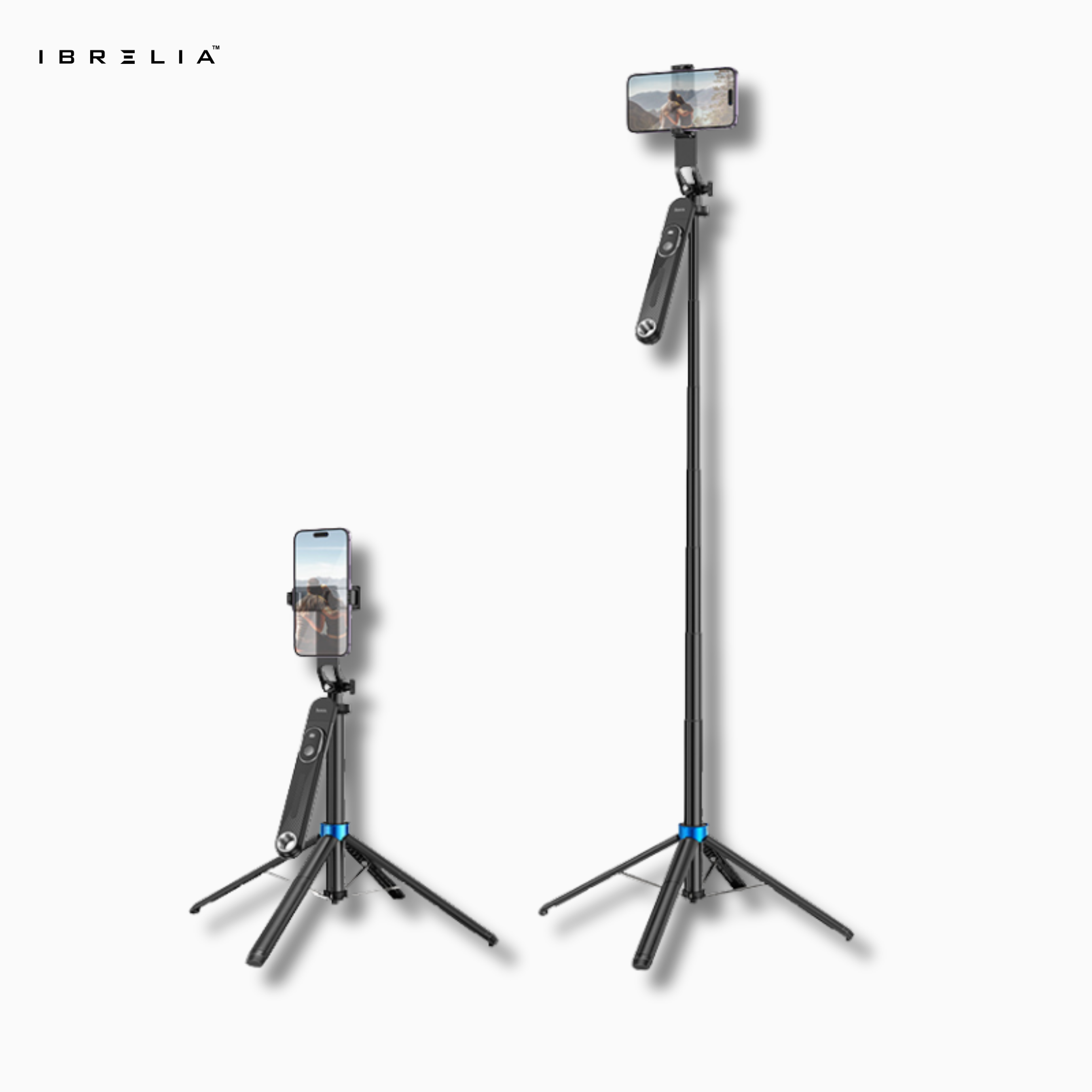 HOCO K22 Quadropod Live Broadcast Tripod – 1.75m Height + Bluetooth Remote | IBRELIA™