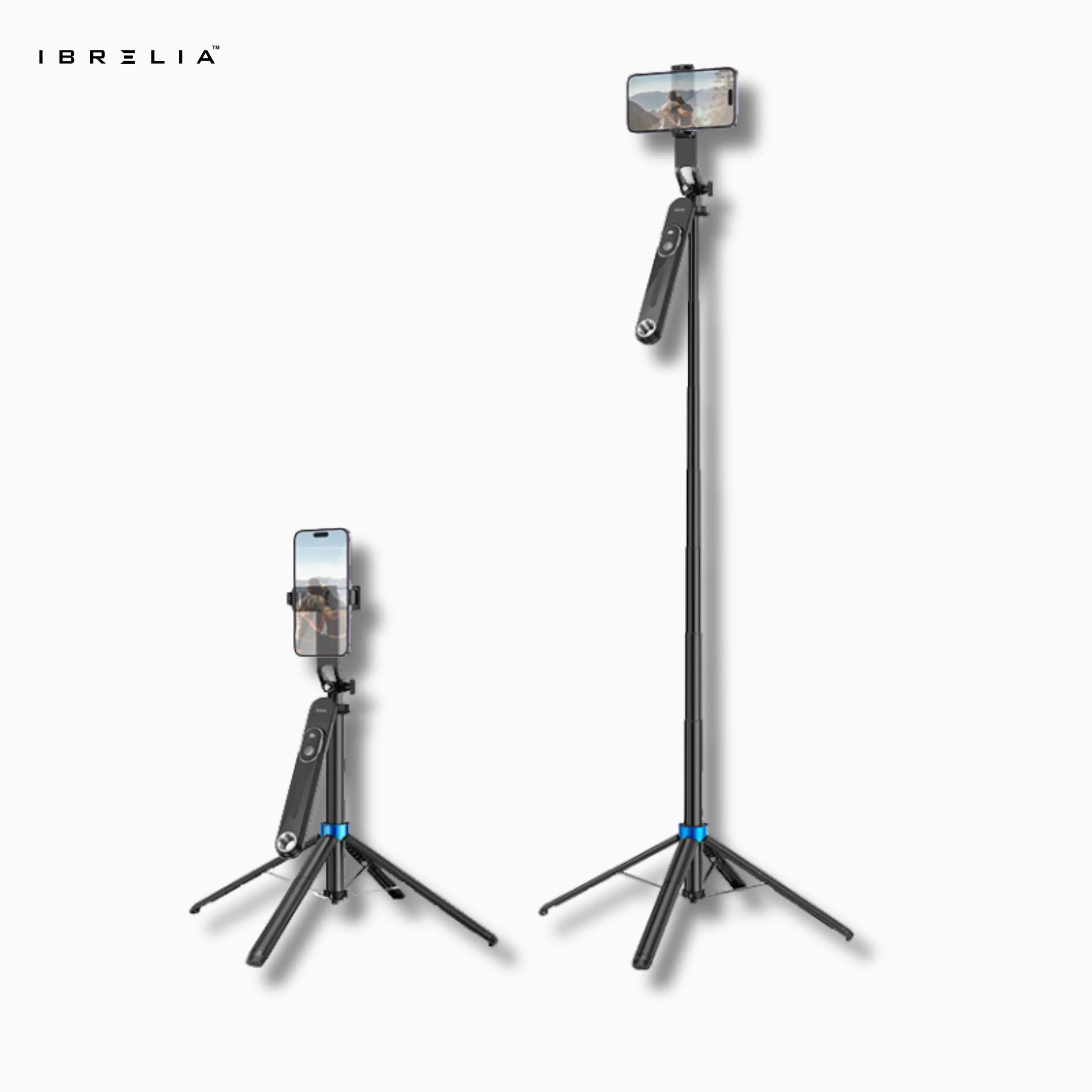HOCO K22 Quadropod Live Broadcast Tripod – 1.75m Height + Bluetooth Remote | IBRELIA™ IBRELIA