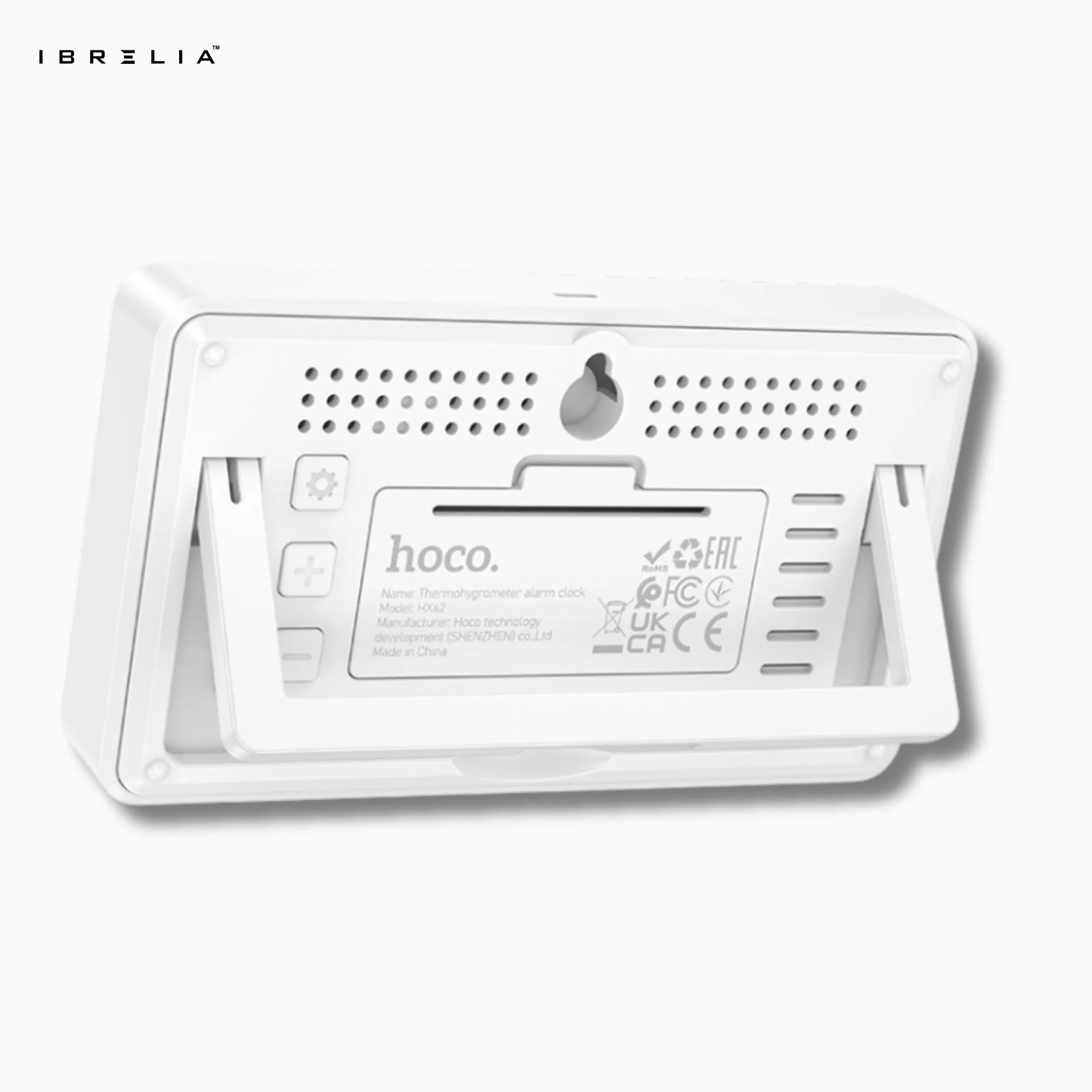 HOCO HX42 – 5-in-1 High Precision Thermo-Hygrometer Alarm Clock | IBRELIA™ IBRELIA