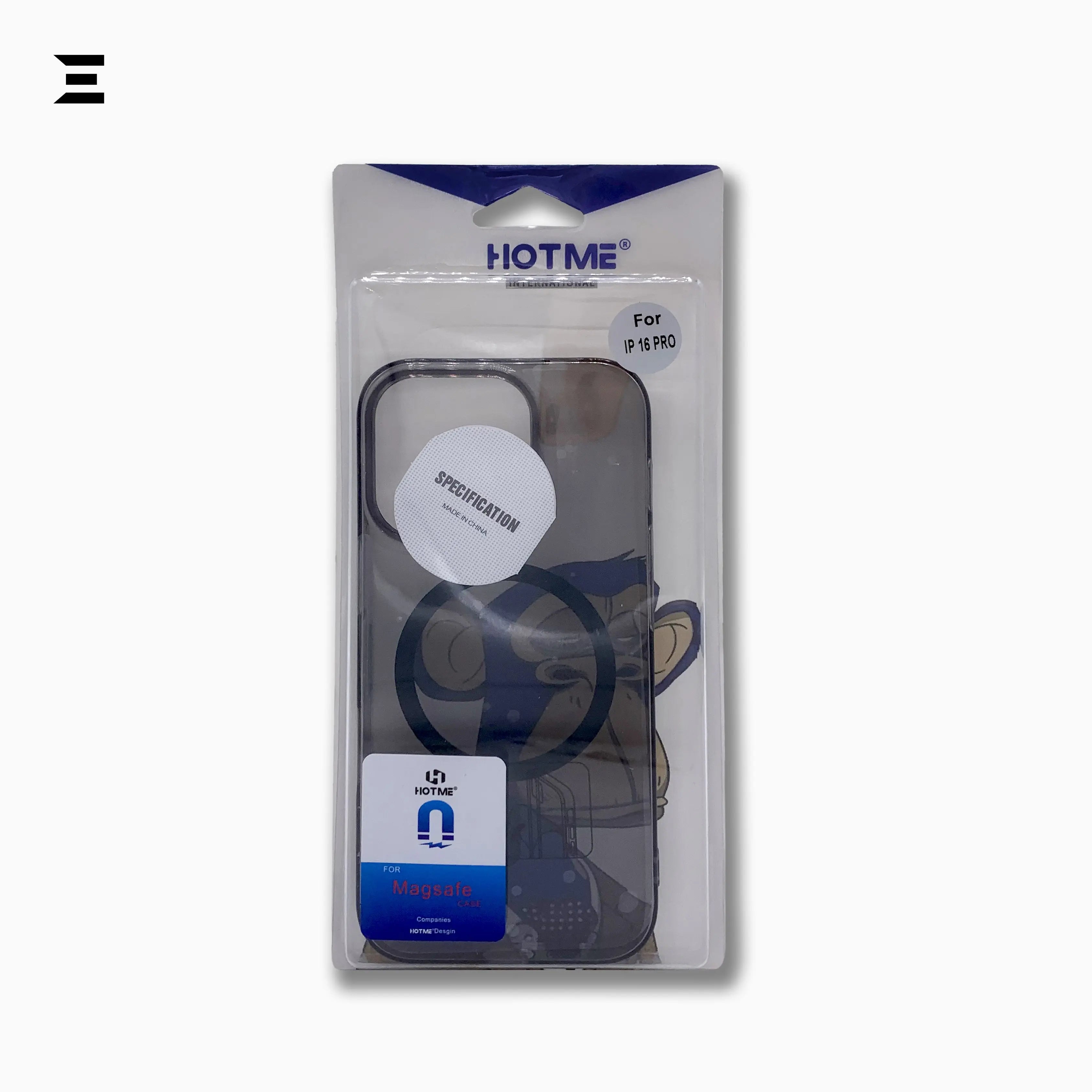 HOTME Printed Transparent MagSafe Case – Monkey Design Shockproof Cover for iPhone | IBRELIA™ IBRELIA