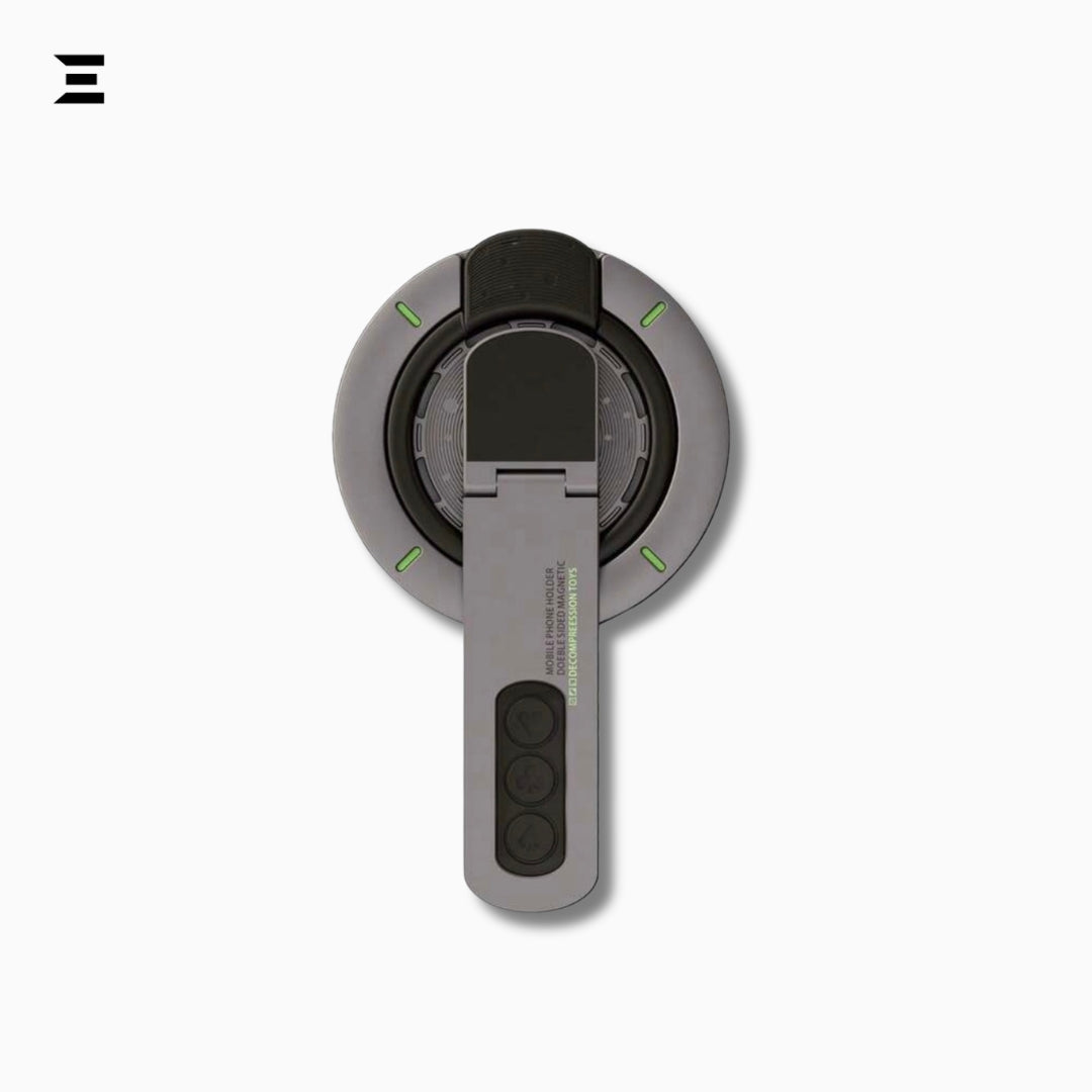 Magnetic Ring Phone Holder – 360° Rotating Stand & Grip IBRELIA