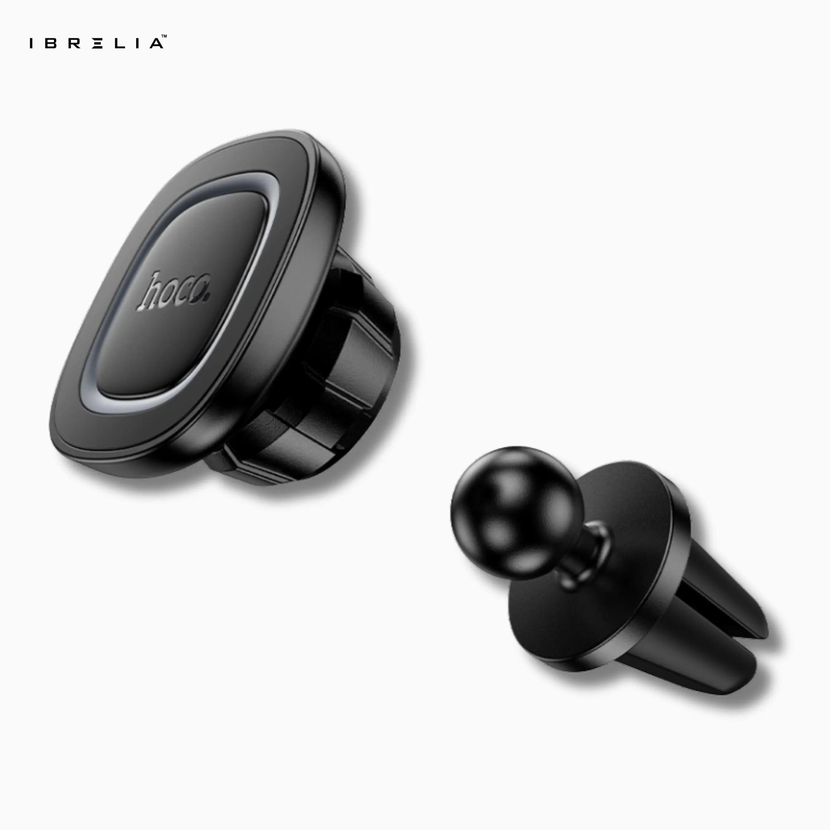 HOCO H72 Crown Magnetic Car Holder – Strong Air Vent Mount for 4.5–7 Inch Phones | IBRELIA™ IBRELIA