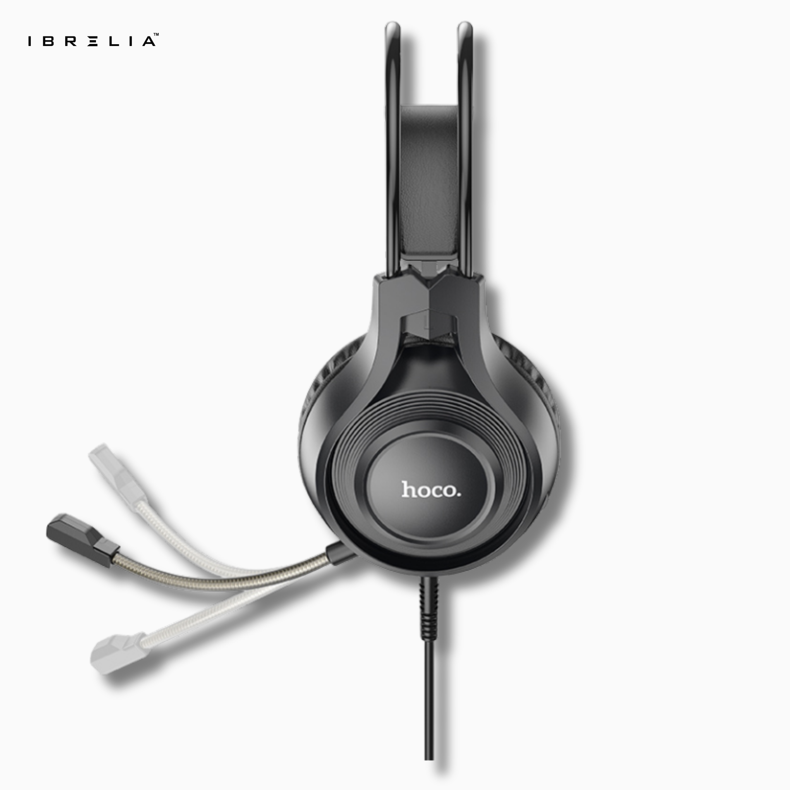 HOCO W106 Gaming Headphones – 50mm Drivers, Dual 3.5mm Plug | IBRELIA™