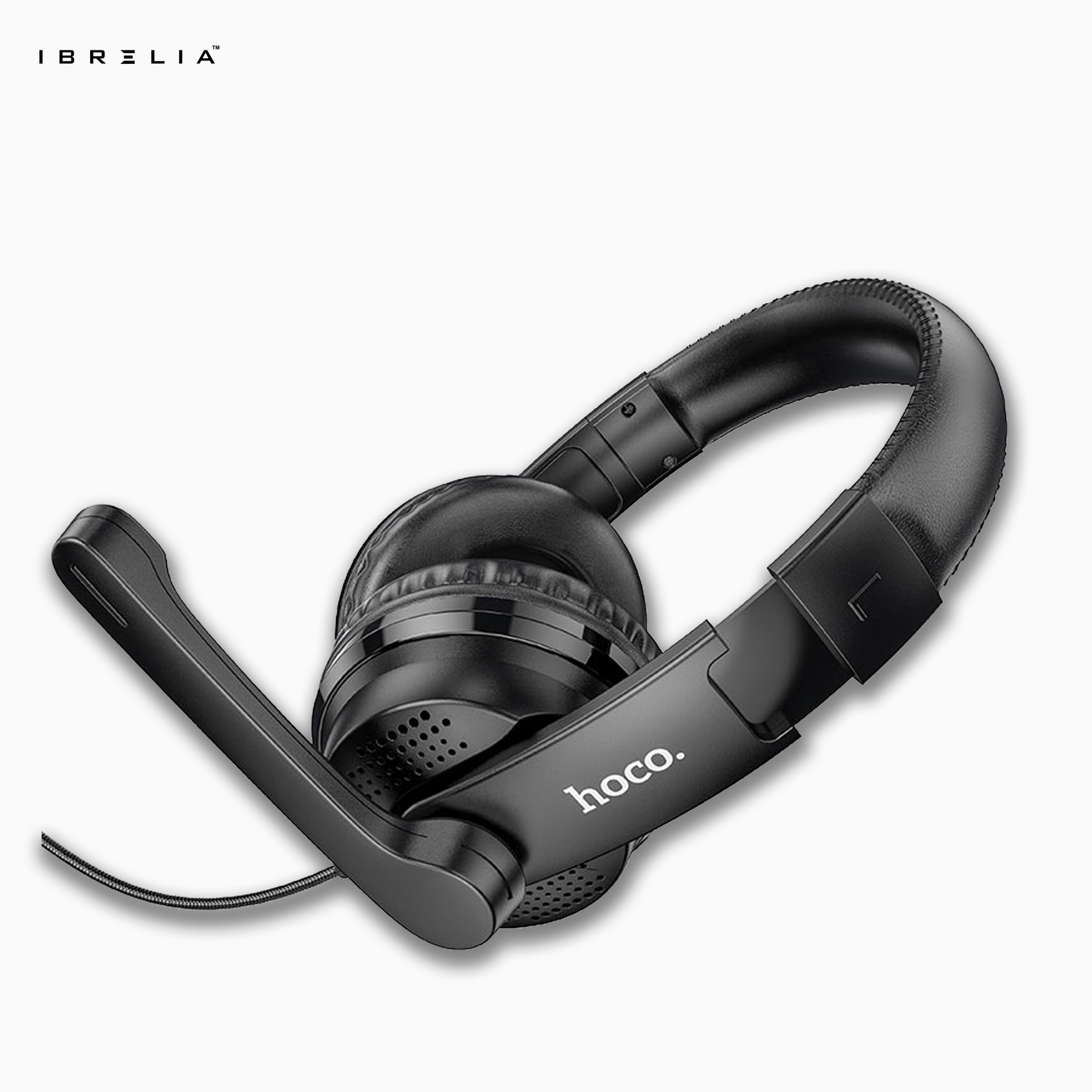 HOCO W103 Gaming Headphones – 40mm Drivers, 3.5mm Plug | IBRELIA™