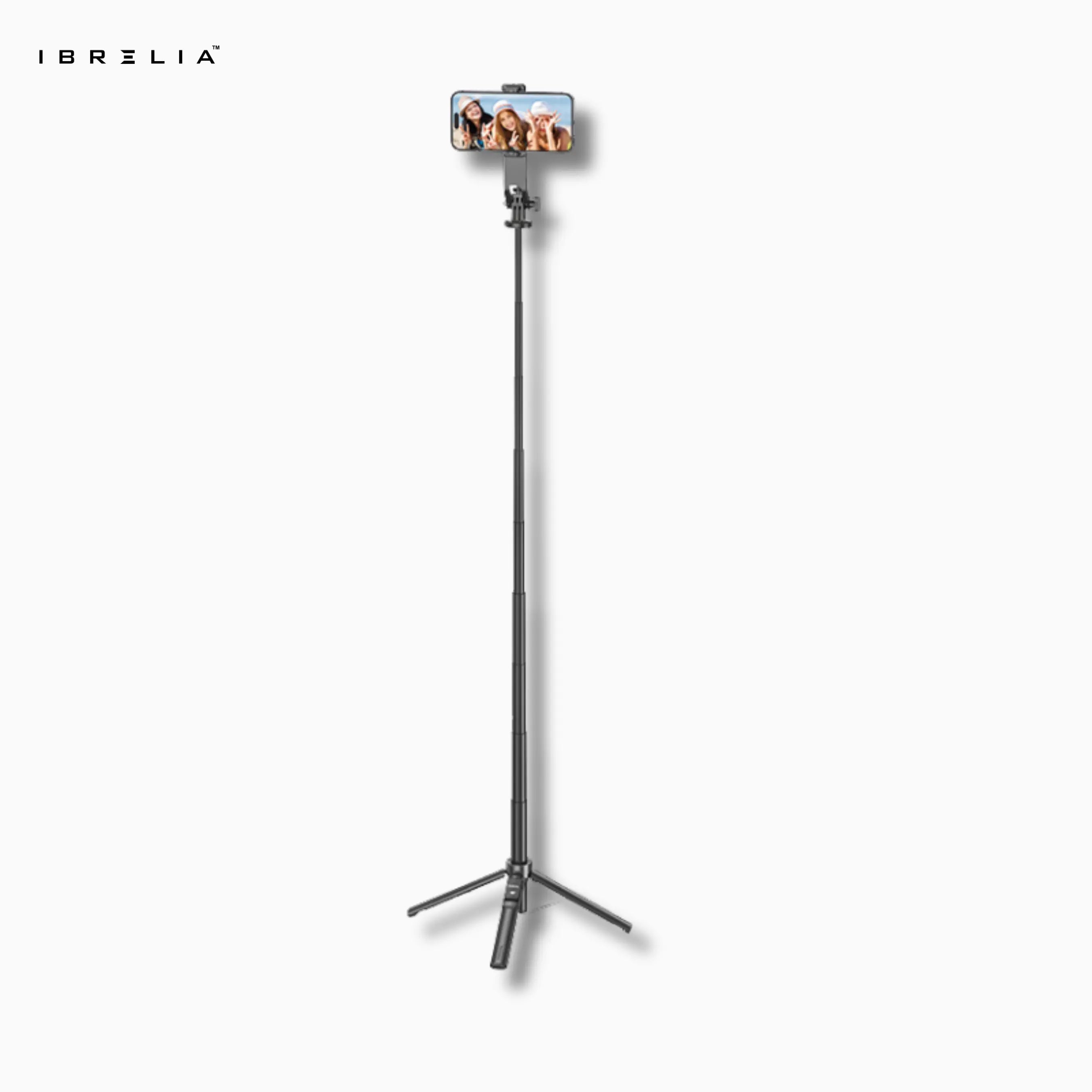 HOCO K21 – 2-in-1 Quadropod Live Streaming Tripod (1.37m Height + Bluetooth Remote) | IBRELIA™ IBRELIA