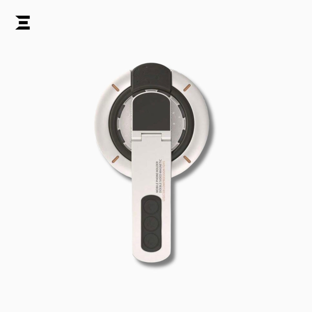 Magnetic Ring Phone Holder – 360° Rotating Stand & Grip IBRELIA