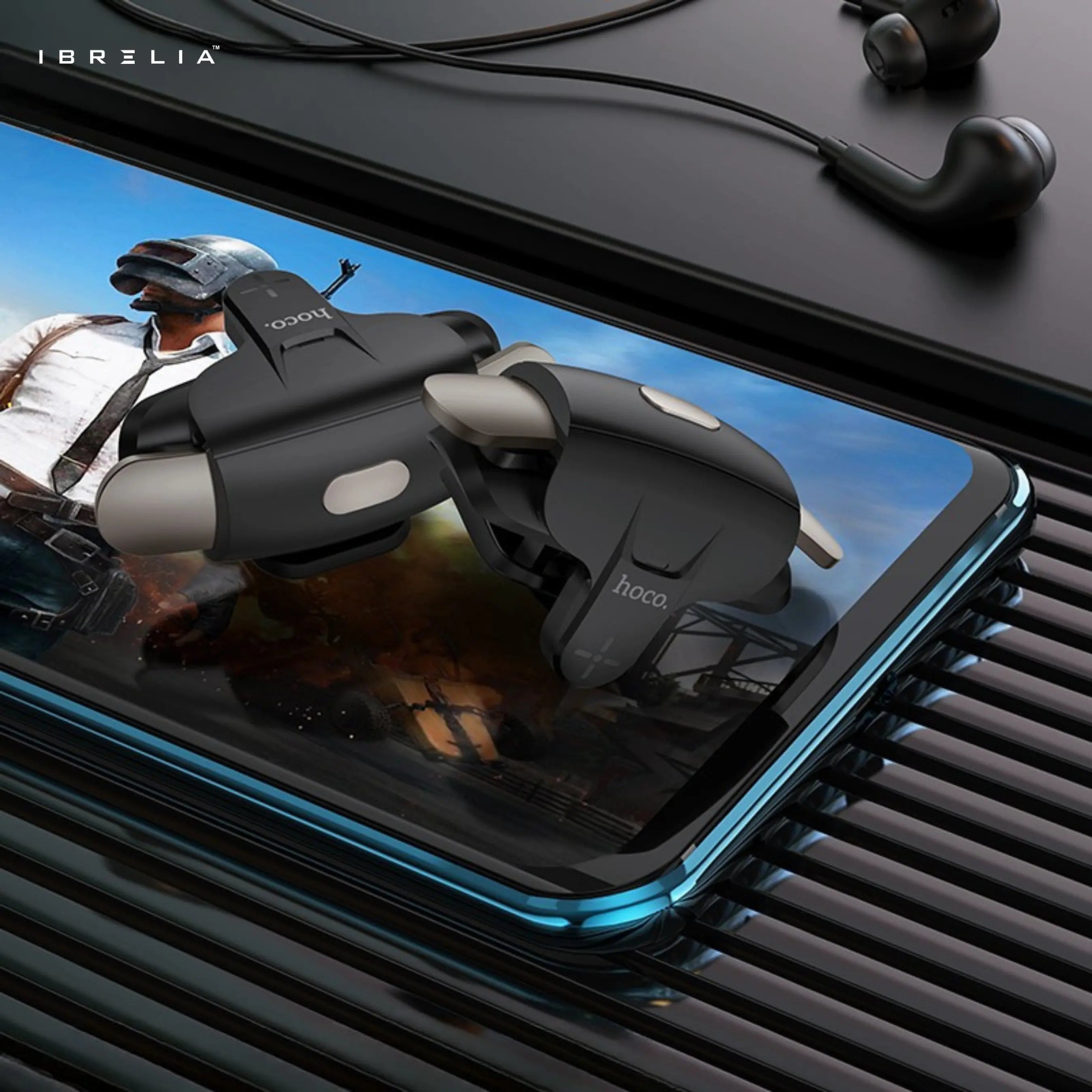 HOCO GM6 Winner Mobile Gaming Triggers – 4-Speed Adjustable | IBRELIA™ IBRELIA