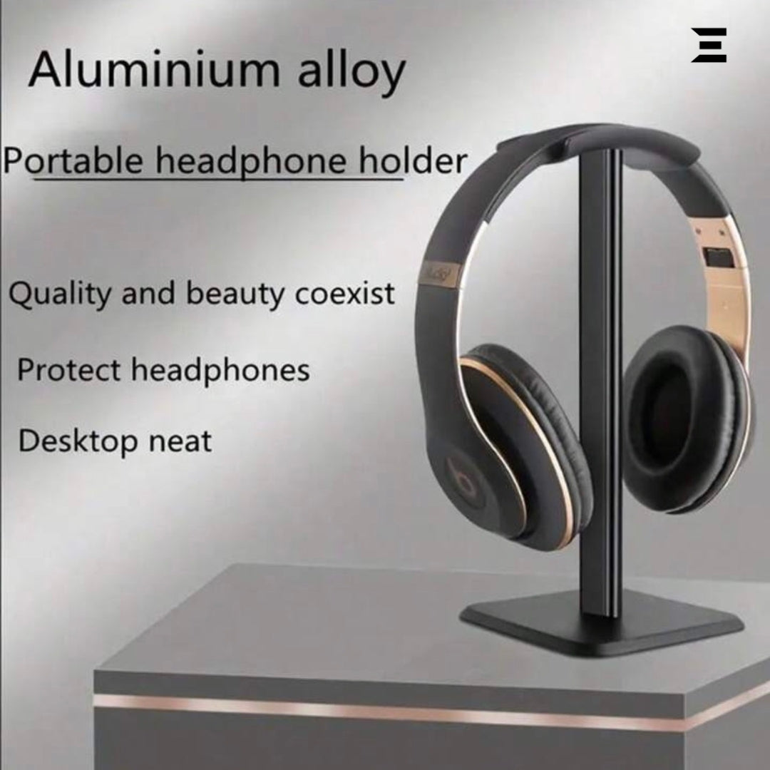 Aluminium Alloy Headphone Stand – Premium Desk Organizer Holder IBRELIA