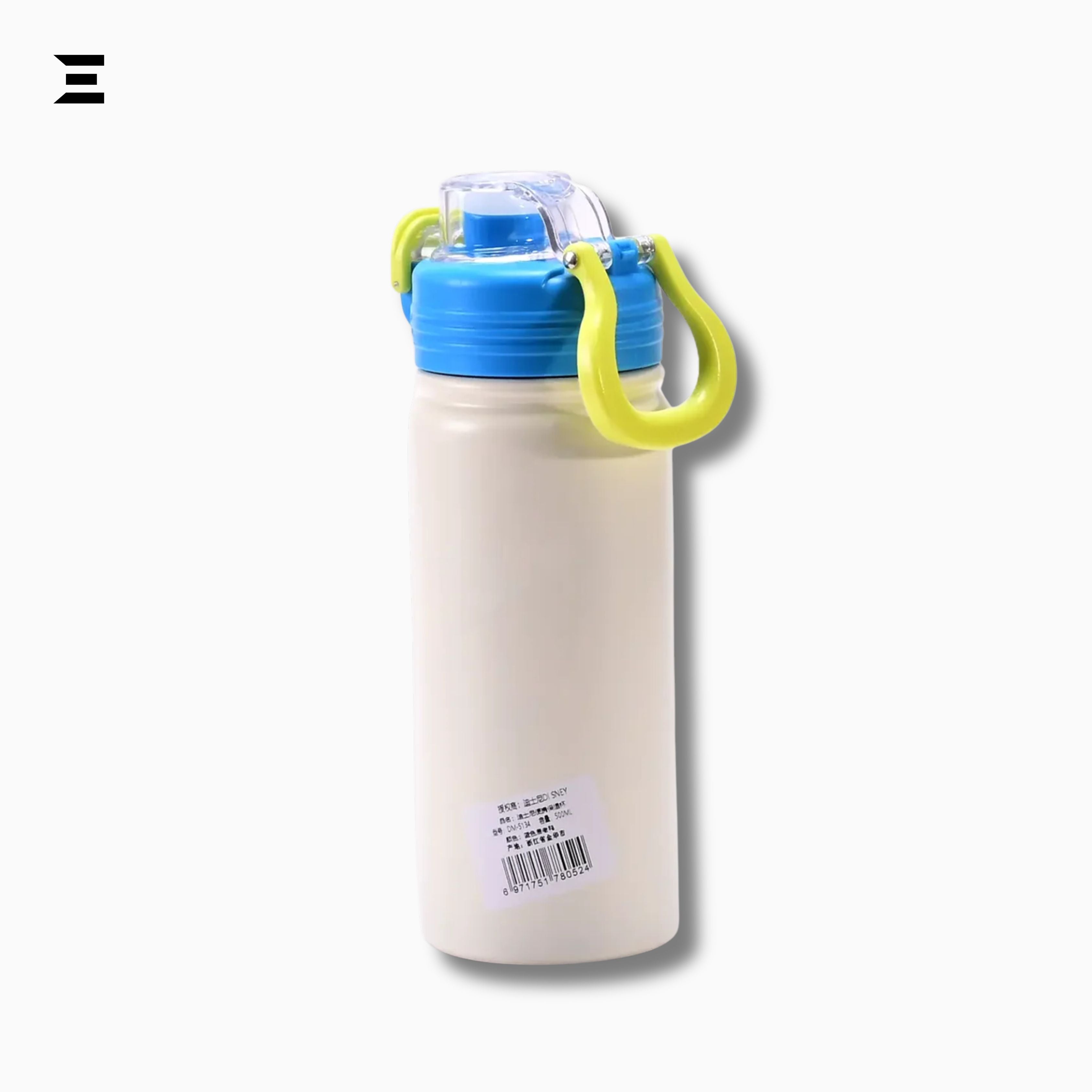 Donald Duck Kids Water Bottle with Flip Straw Lid | Disney Cartoon Drinking Bottle | IBRELIA™