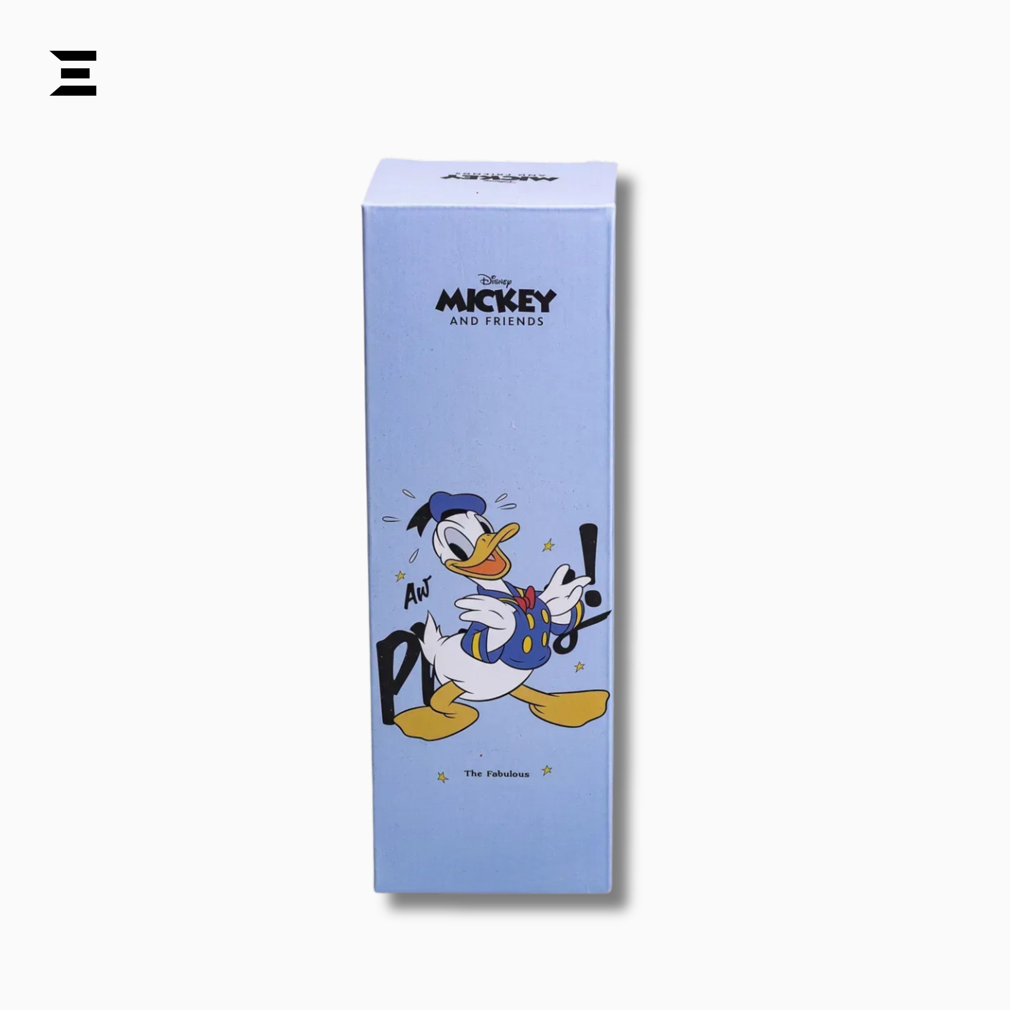 Donald Duck Kids Water Bottle with Flip Straw Lid | Disney Cartoon Drinking Bottle | IBRELIA™