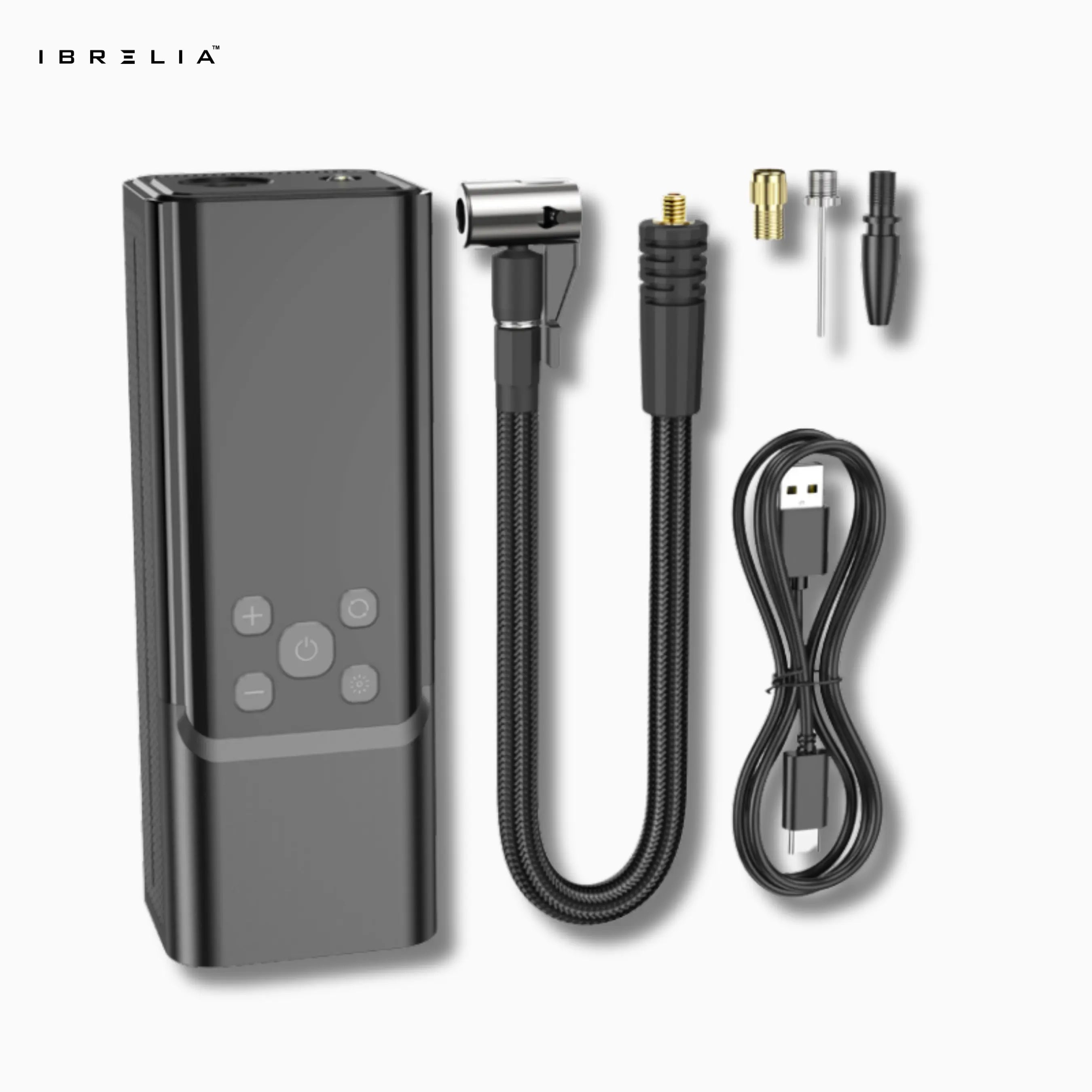 HOCO ZP7 Maddy Portable Smart Air Pump – 5000mAh 2-in-1 Power Bank & Air Compressor | IBRELIA™ IBRELIA
