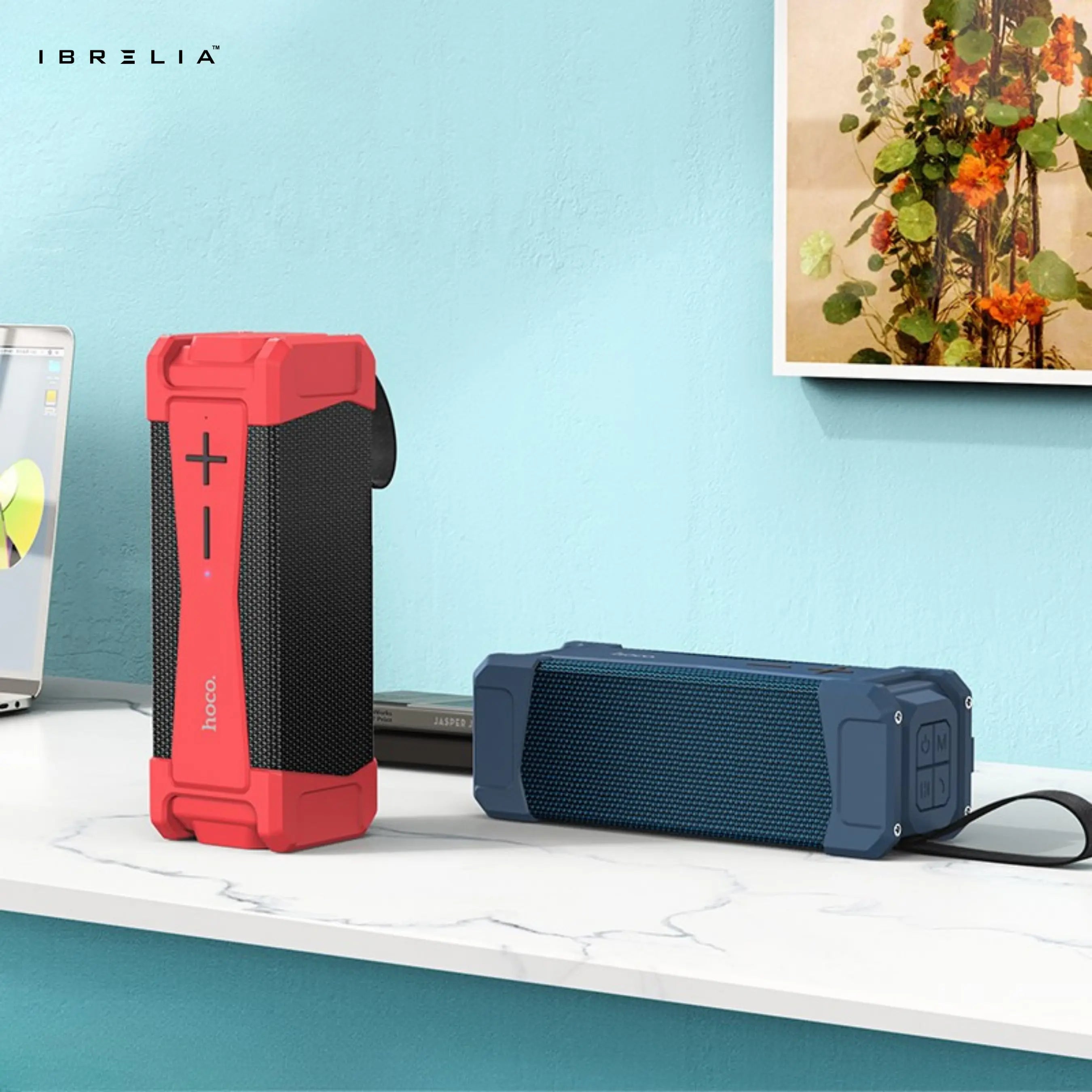 HOCO HC6 Magic Sports BT Speaker – 20W Dual Driver Waterproof Wireless Speaker with TWS & Extra Bass | IBRELIA™ IBRELIA