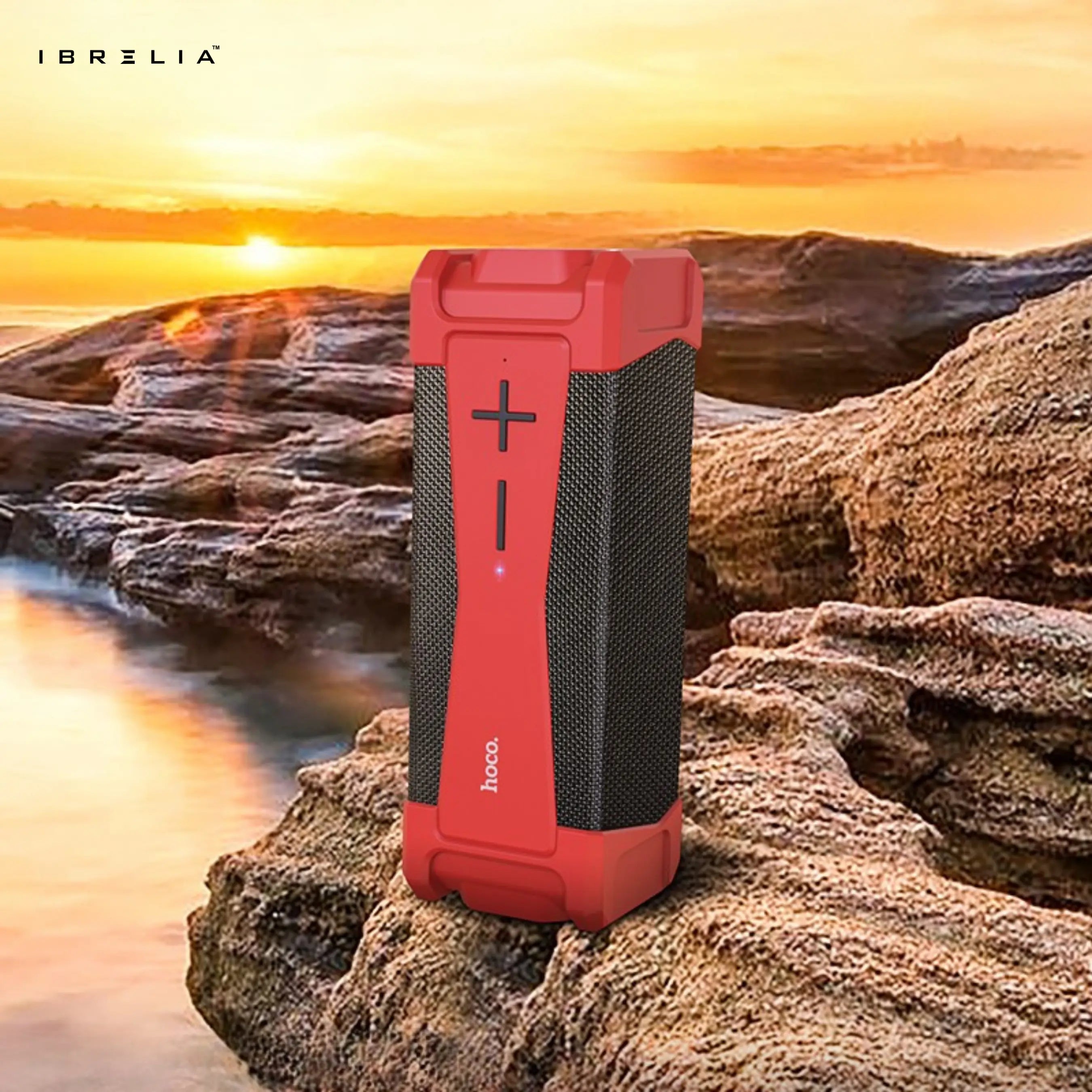 HOCO HC6 Magic Sports BT Speaker – 20W Dual Driver Waterproof Wireless Speaker with TWS & Extra Bass | IBRELIA™ IBRELIA