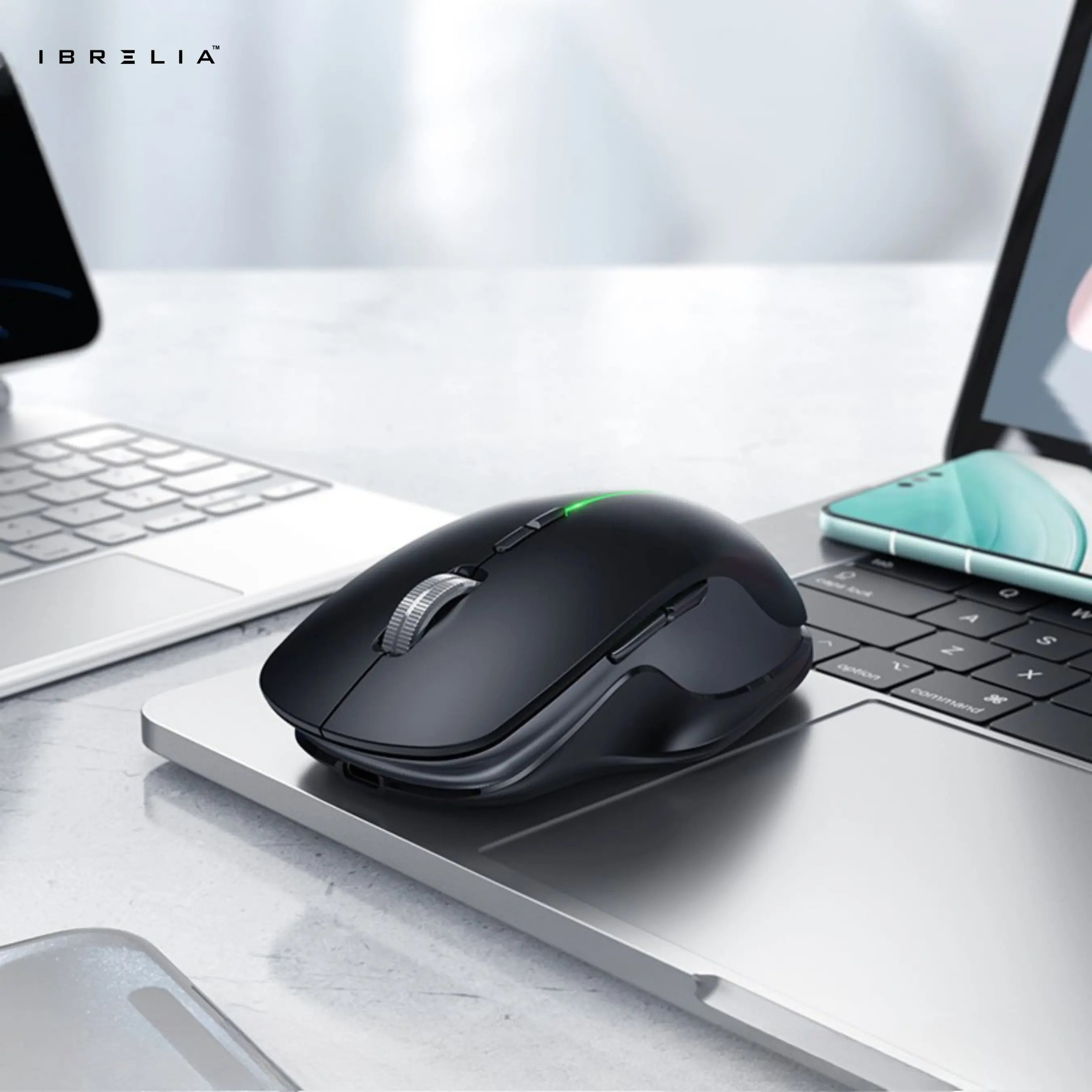 HOCO GM40 Dual-Mode Wireless Mouse (Bluetooth + 2.4G) | IBRELIA™ IBRELIA