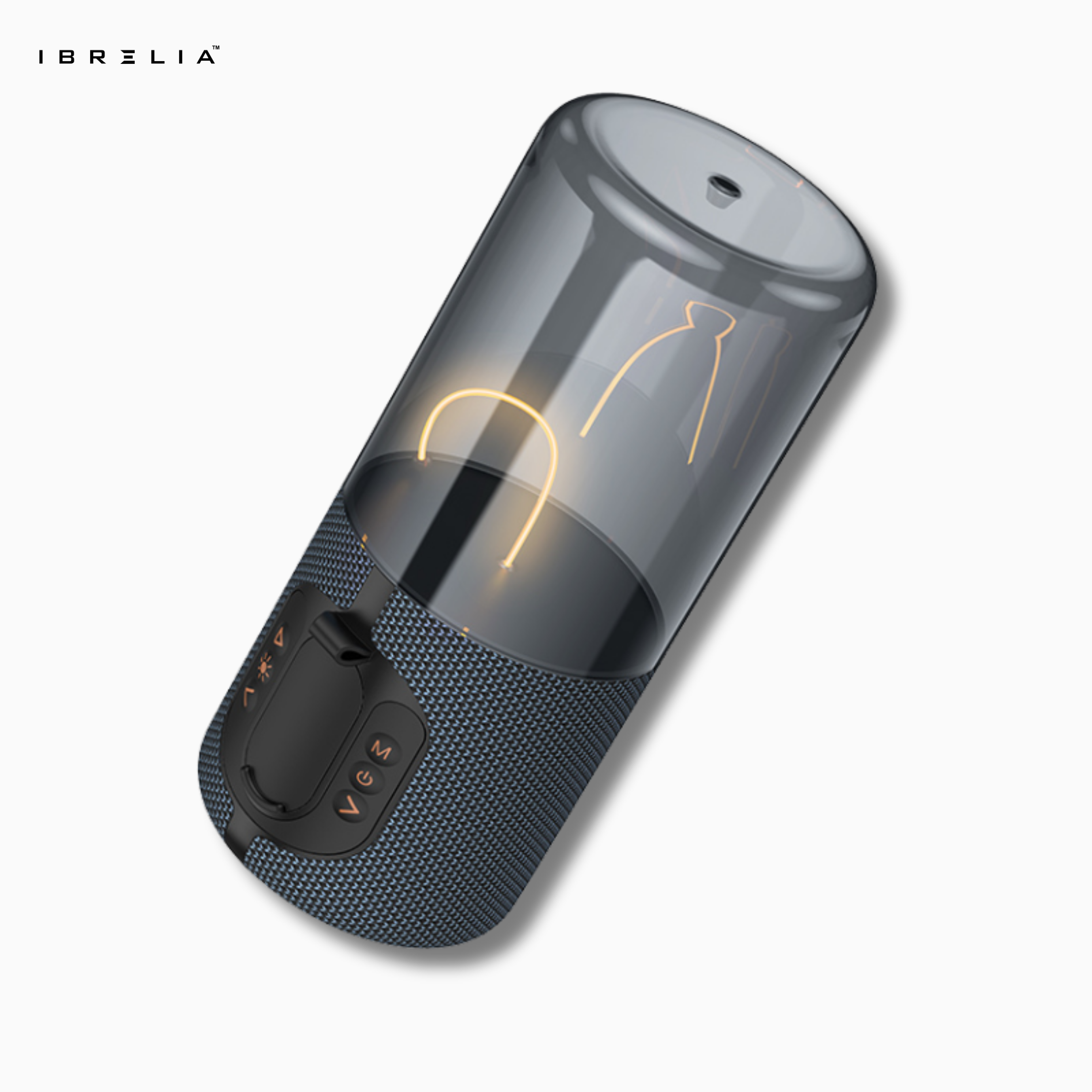 HOCO BS64 Rocker BT Speaker – 5W Magnetic Light Wireless Speaker with Bendable LED Filament & TWS | IBRELIA™