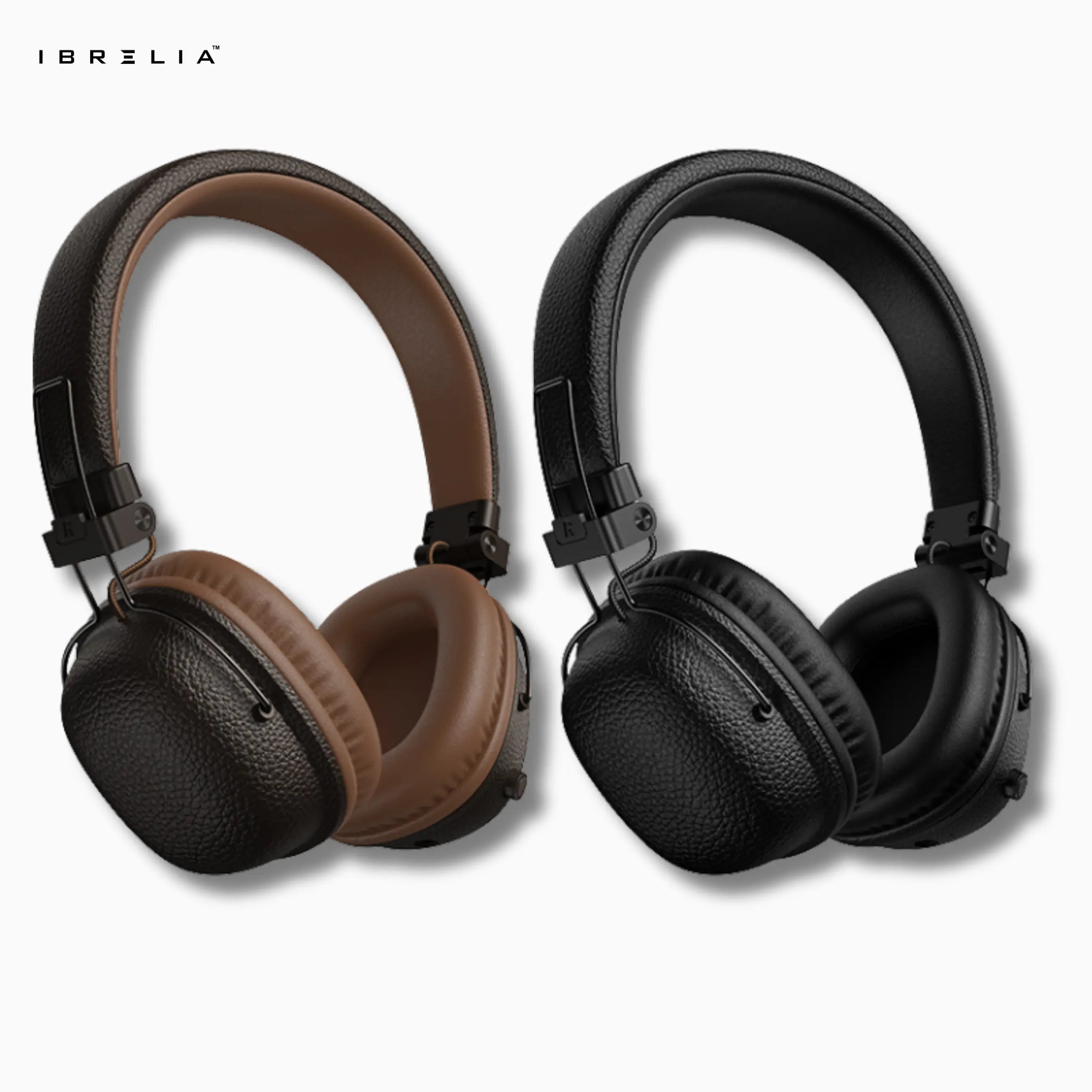 HOCO W64 Wireless Headphones – Premium Leather Finish | IBRELIA™ IBRELIA